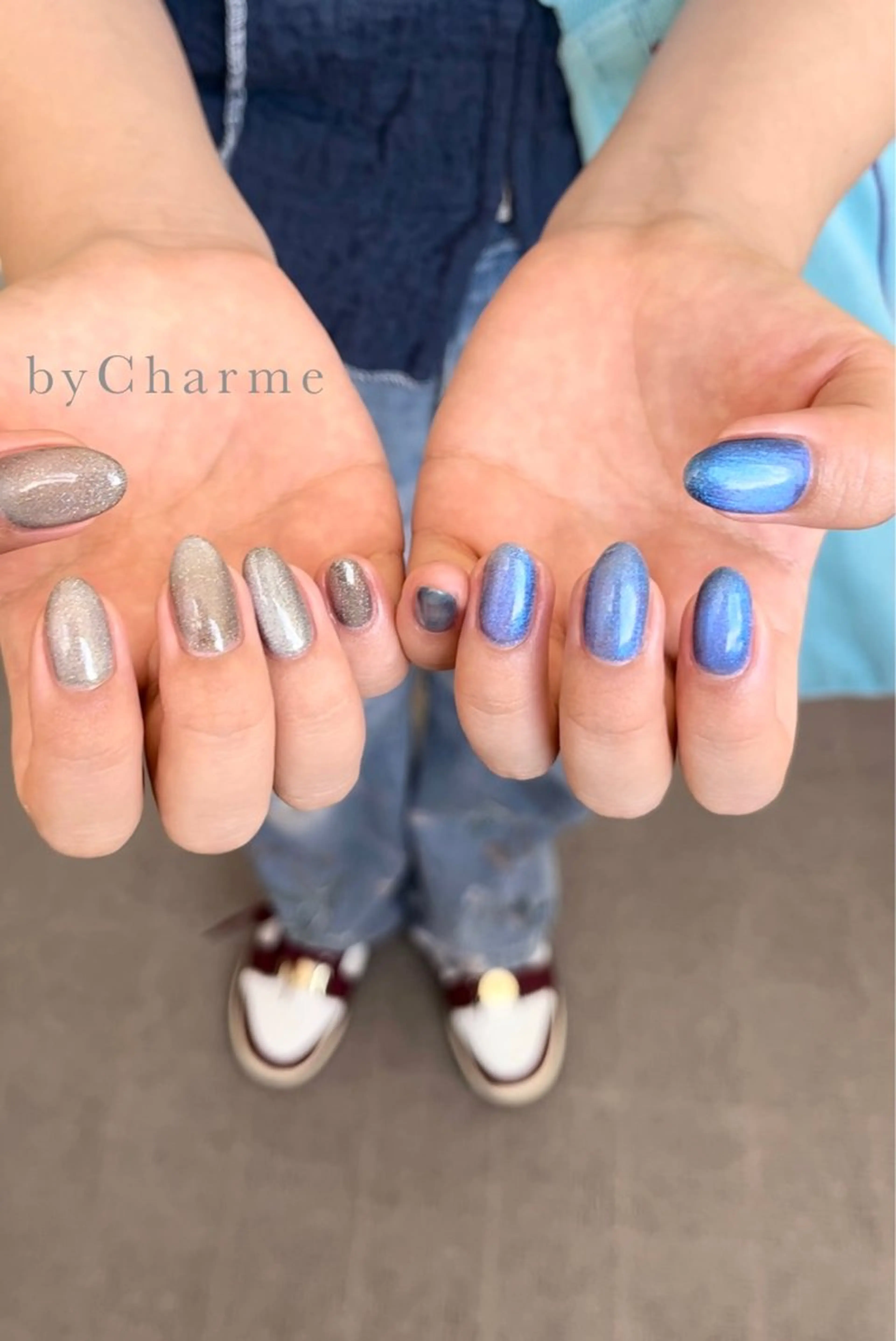 ネイル マグネットネイル Ray. Maayaのネイルデザイン