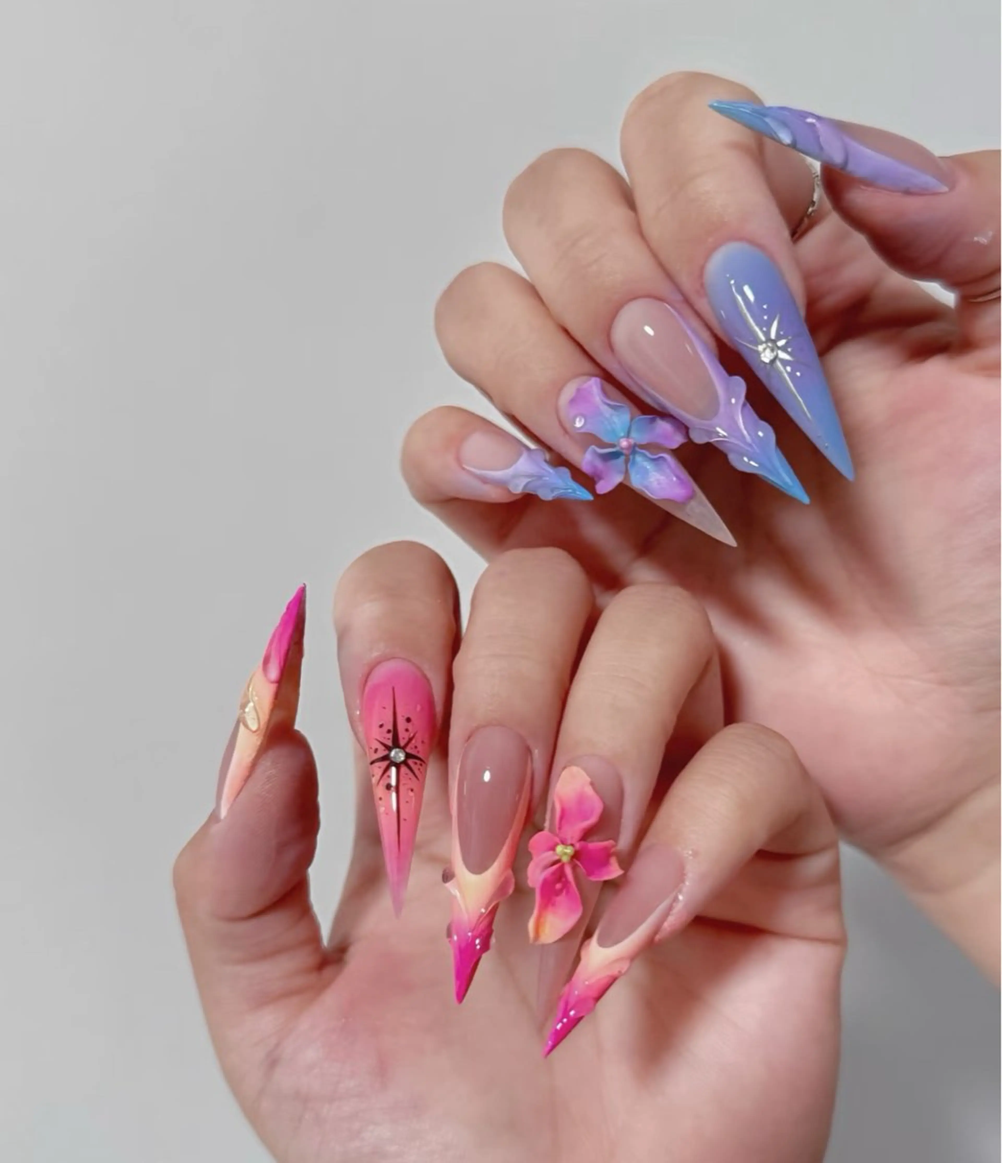 ネイル 長さだし専門店 M2 rikaのネイルデザイン