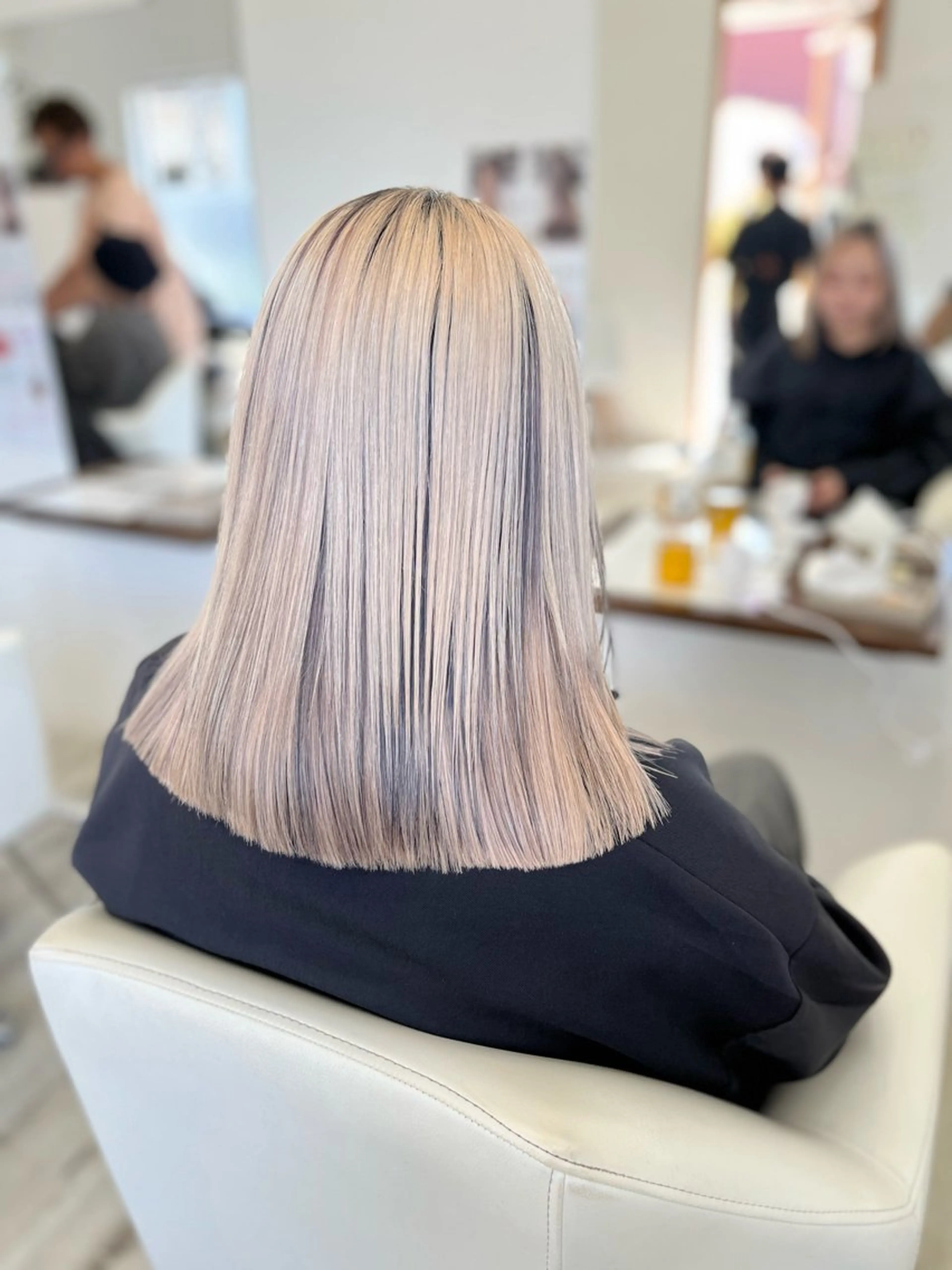 ミディアム 直樹専用髪質改善 東加古川アーティブのヘアスタイル