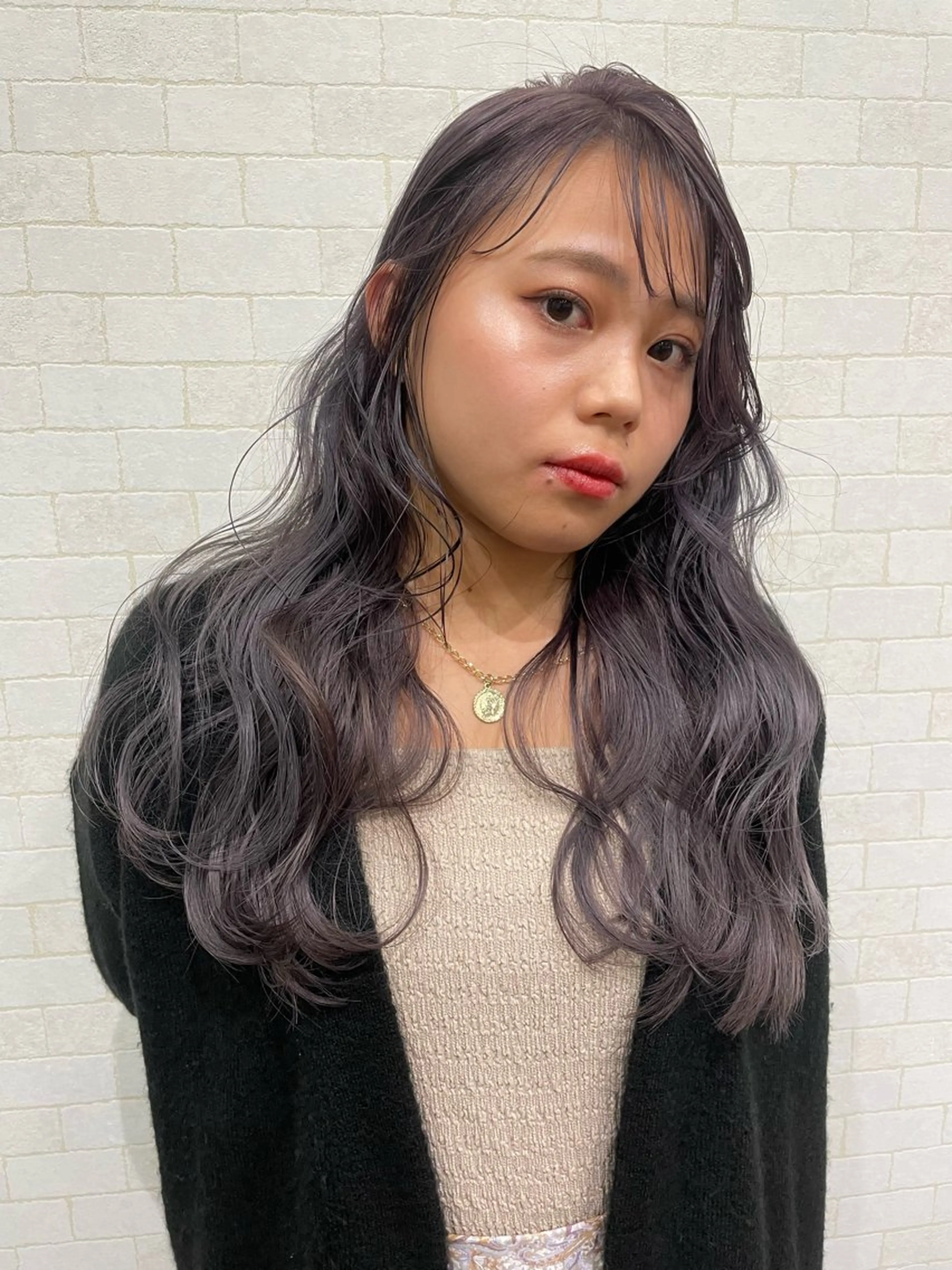 ミディアム カラー ハイトーンカラー 🌙Mina🌙のヘアスタイル