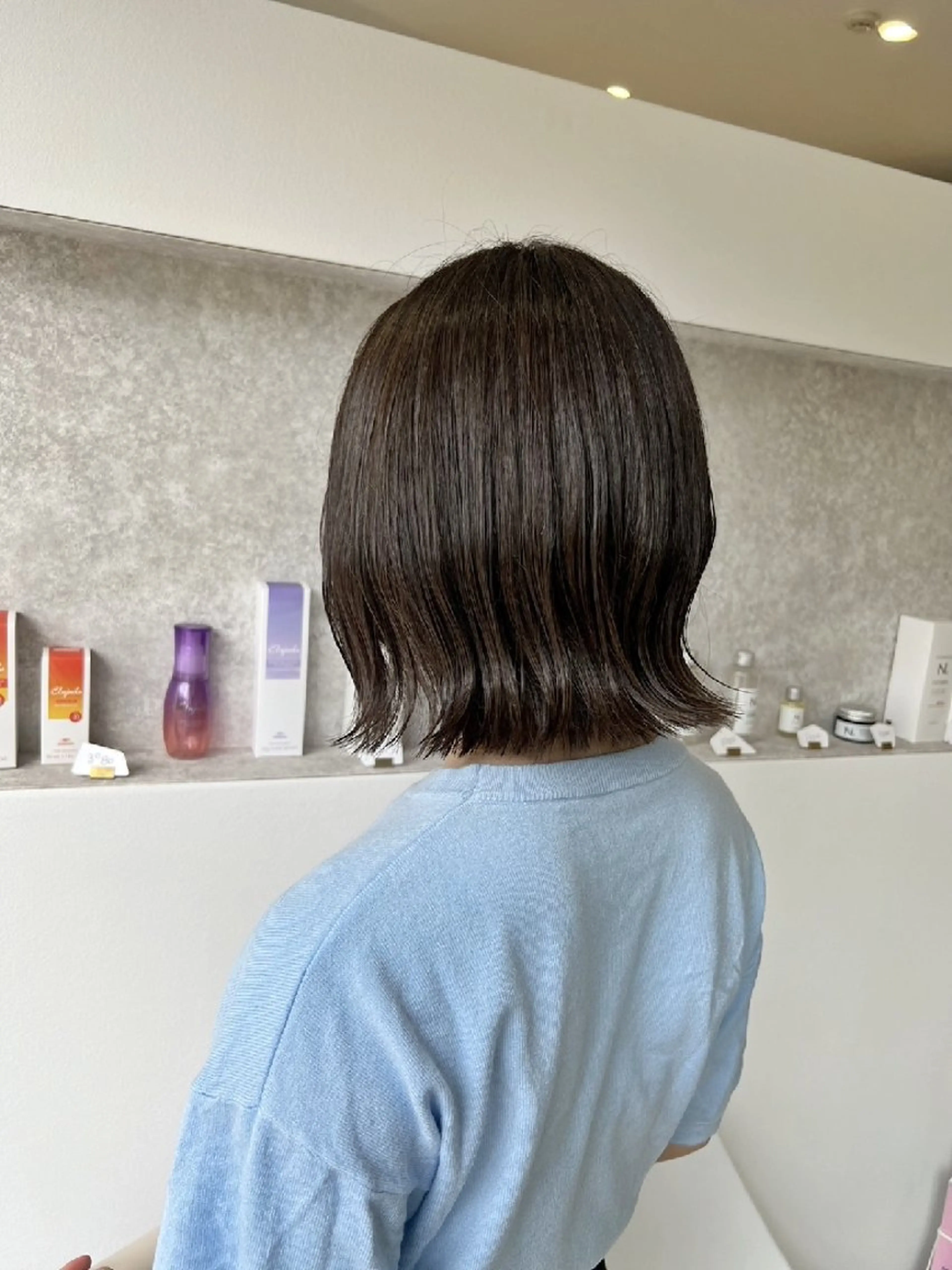 ミディアム ボブ 成瀬 サエのヘアスタイル