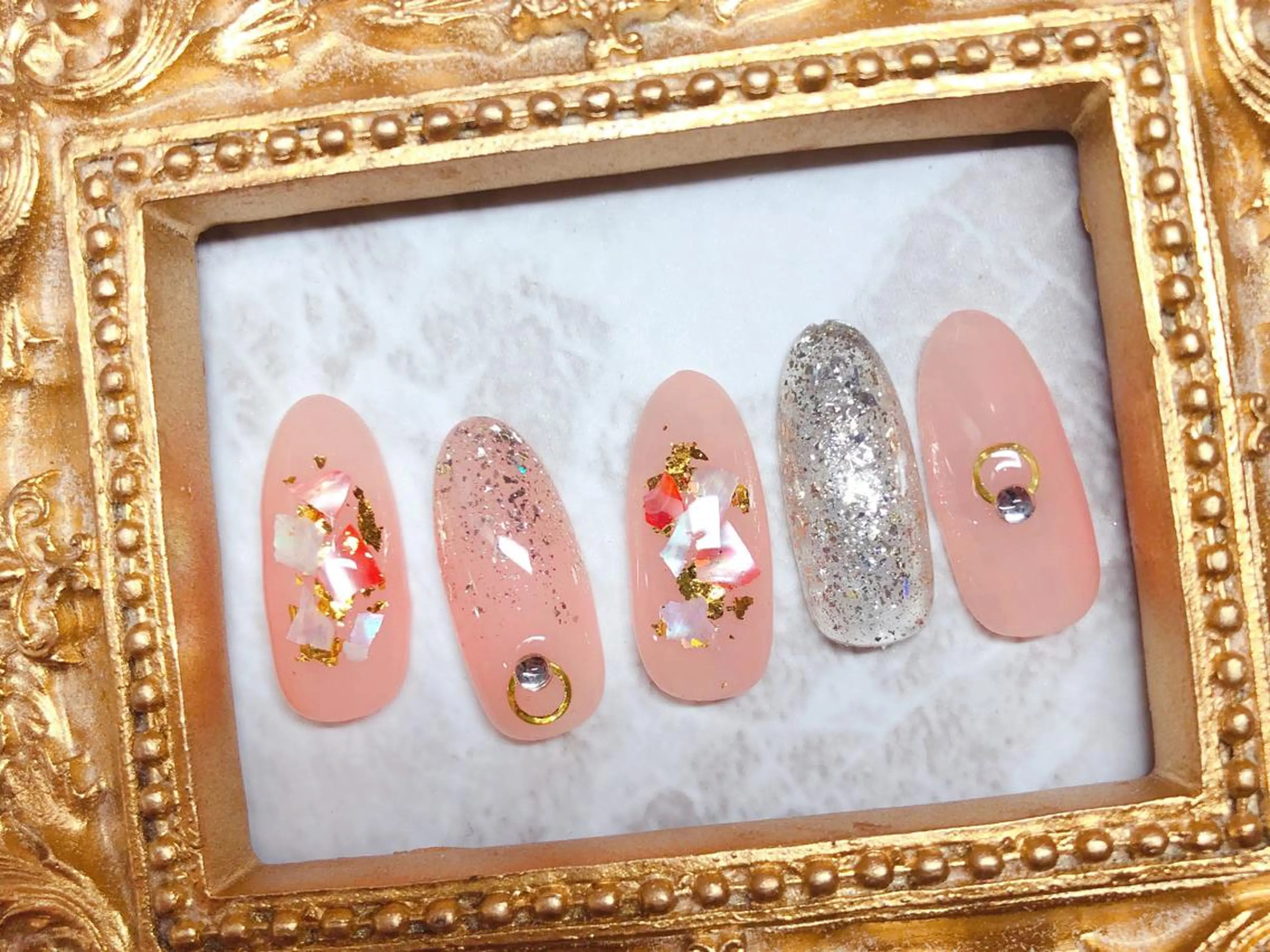 ネイル ハンドネイル マジックミラー所属・マジック ミラーのネイルデザイン