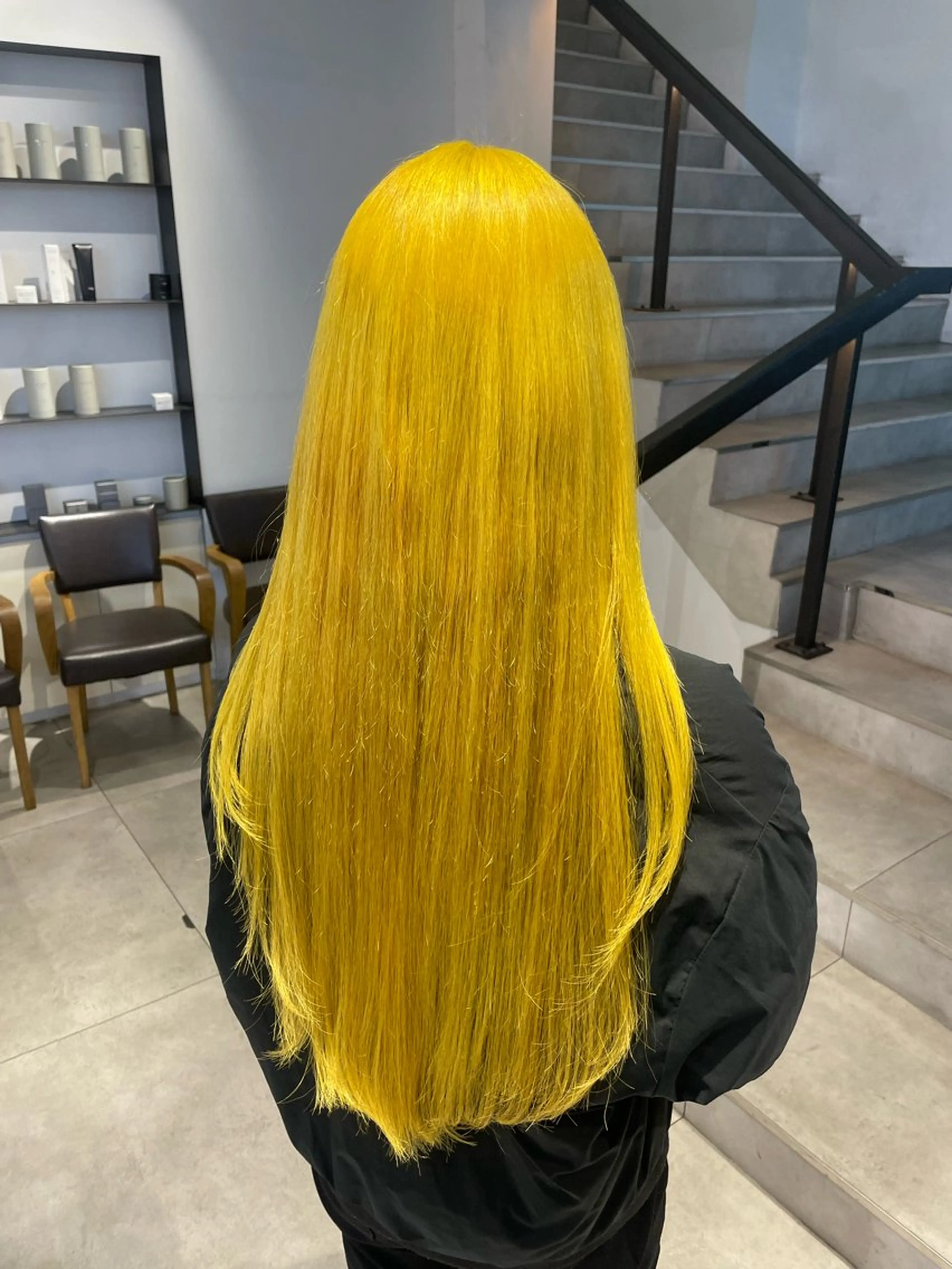 カラー ヘアカラー ハッシュレイヤー/ ベージュ/senaのヘアスタイル