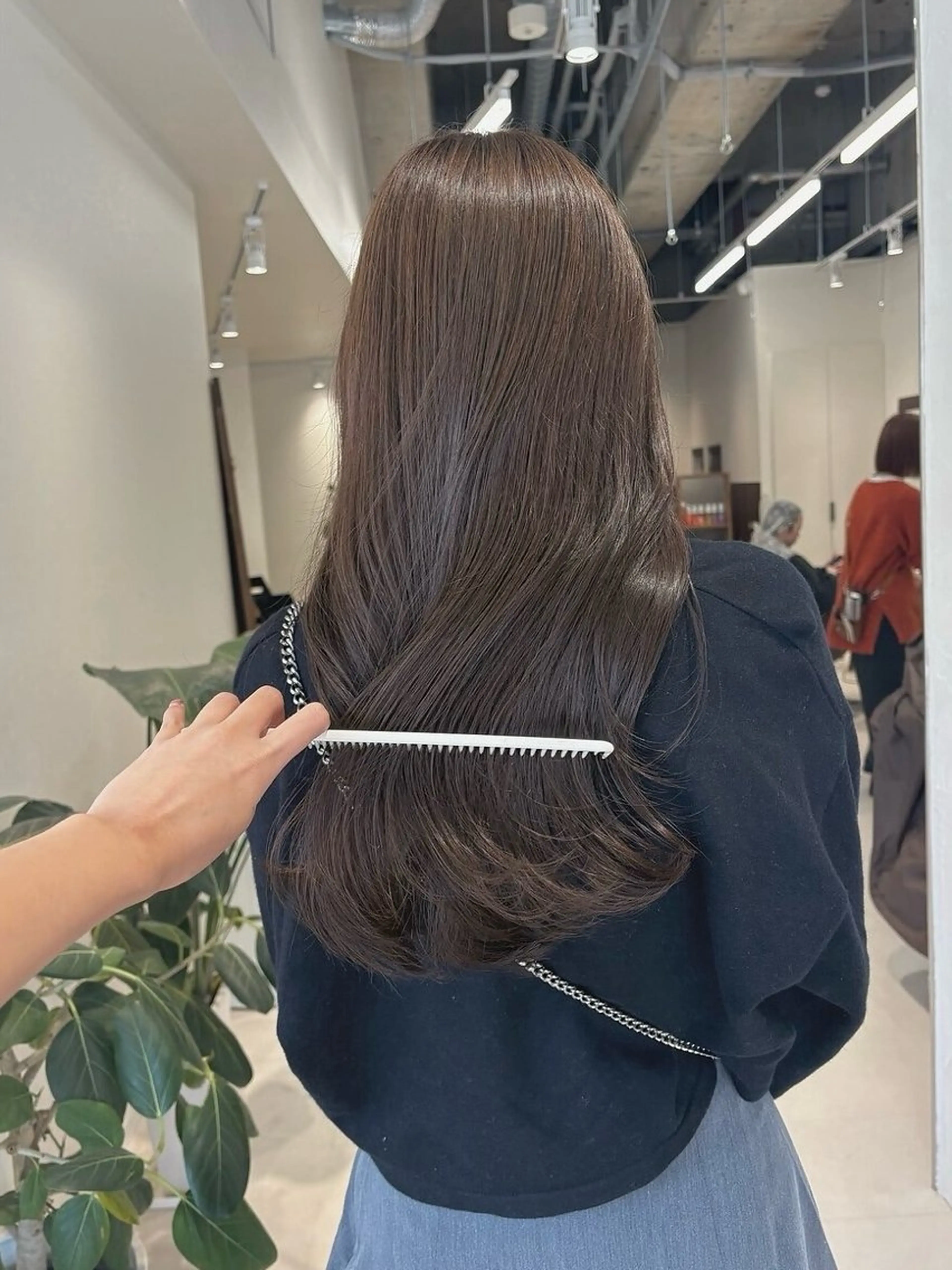 ロング カット ヘアカラー トリートメント Liru:smart salon/茅ヶ崎のヘアスタイル