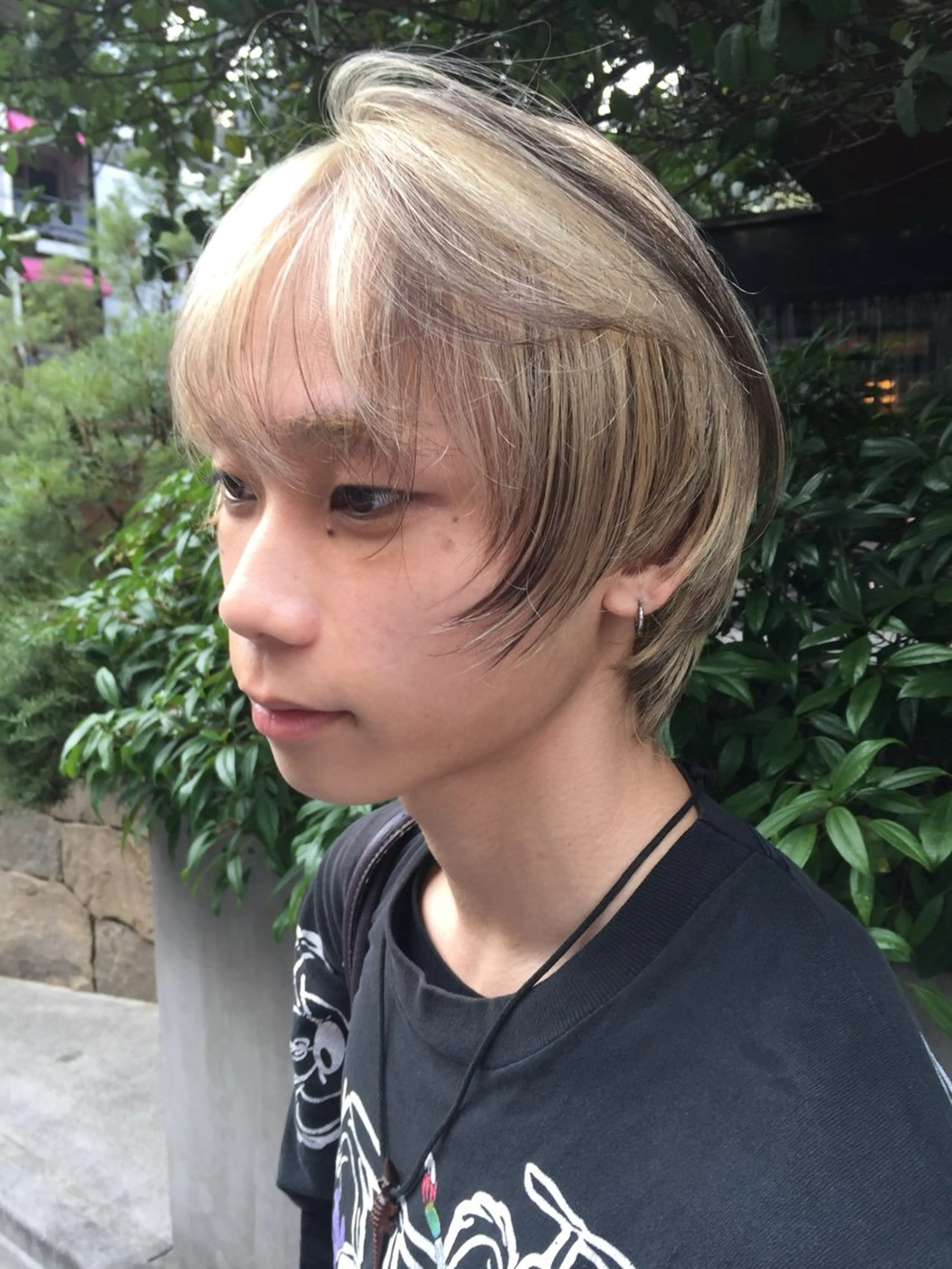 ショート メンズ メンズブリーチ ヘアカラー mahiro/ Dijon🫗のヘアスタイル