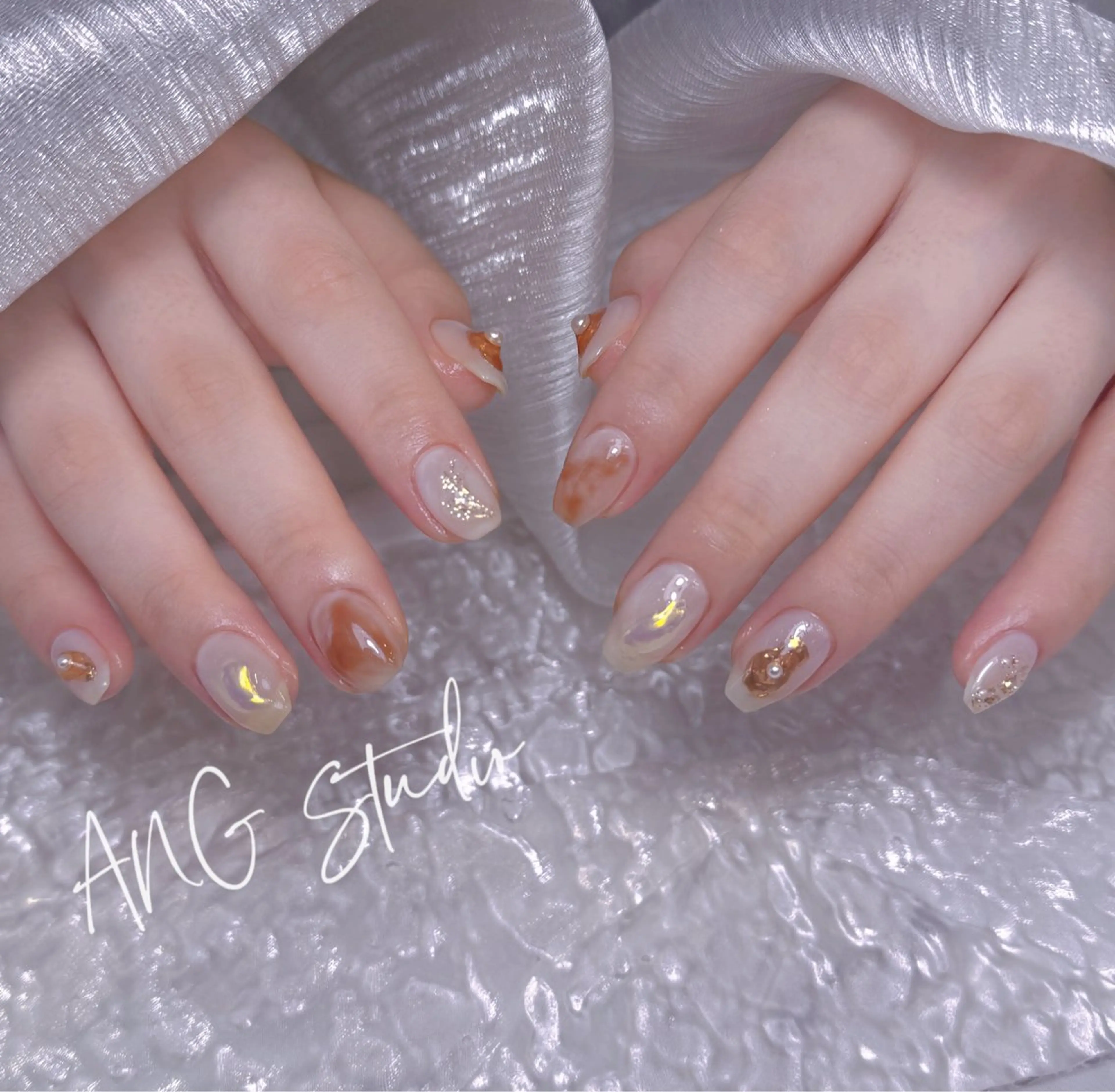 ネイル ハンドネイル ハンドケア ANG Studioのネイルデザイン