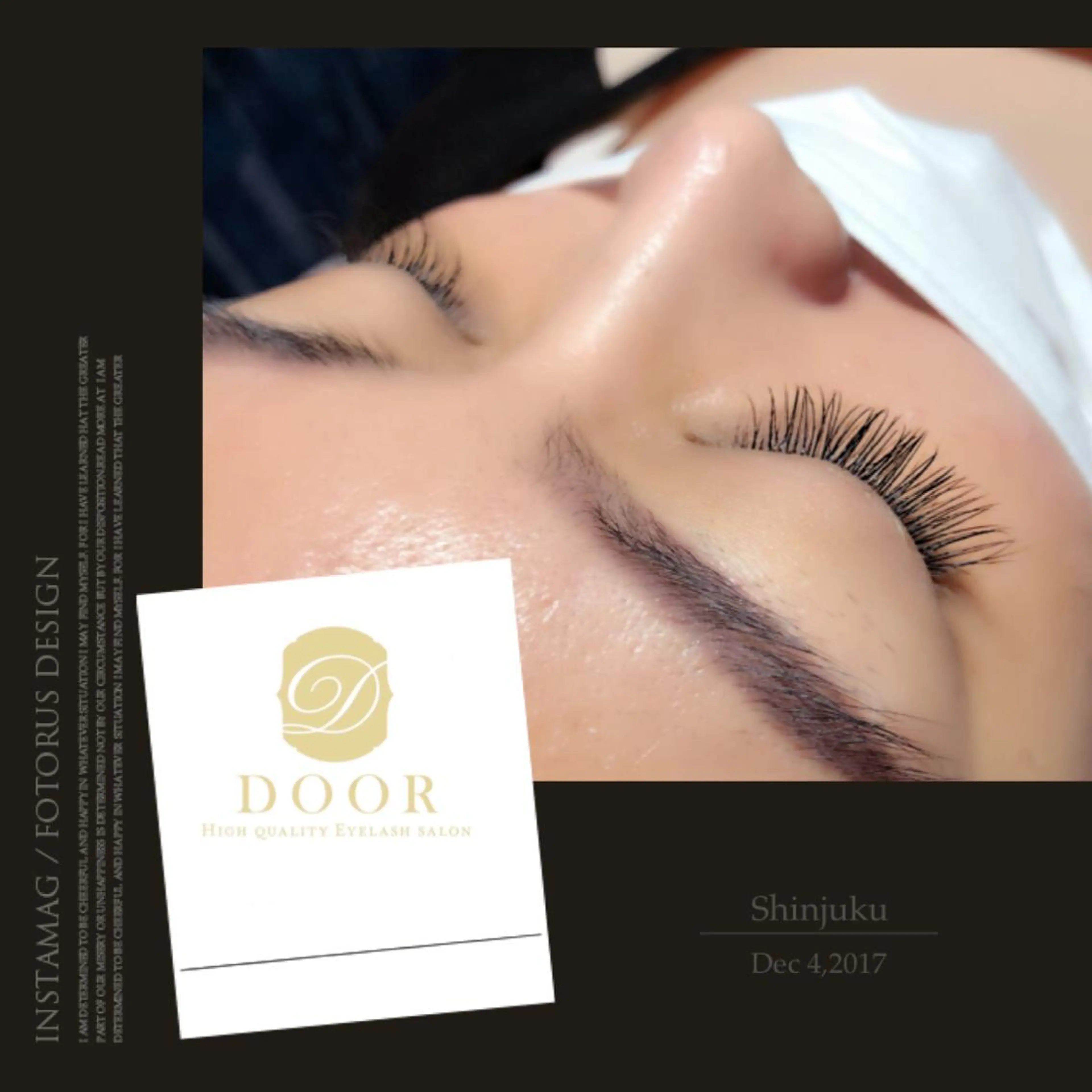 マツエク・マツパ lucida 新宿所属・金子 紗也加のマツエク・マツパデザイン