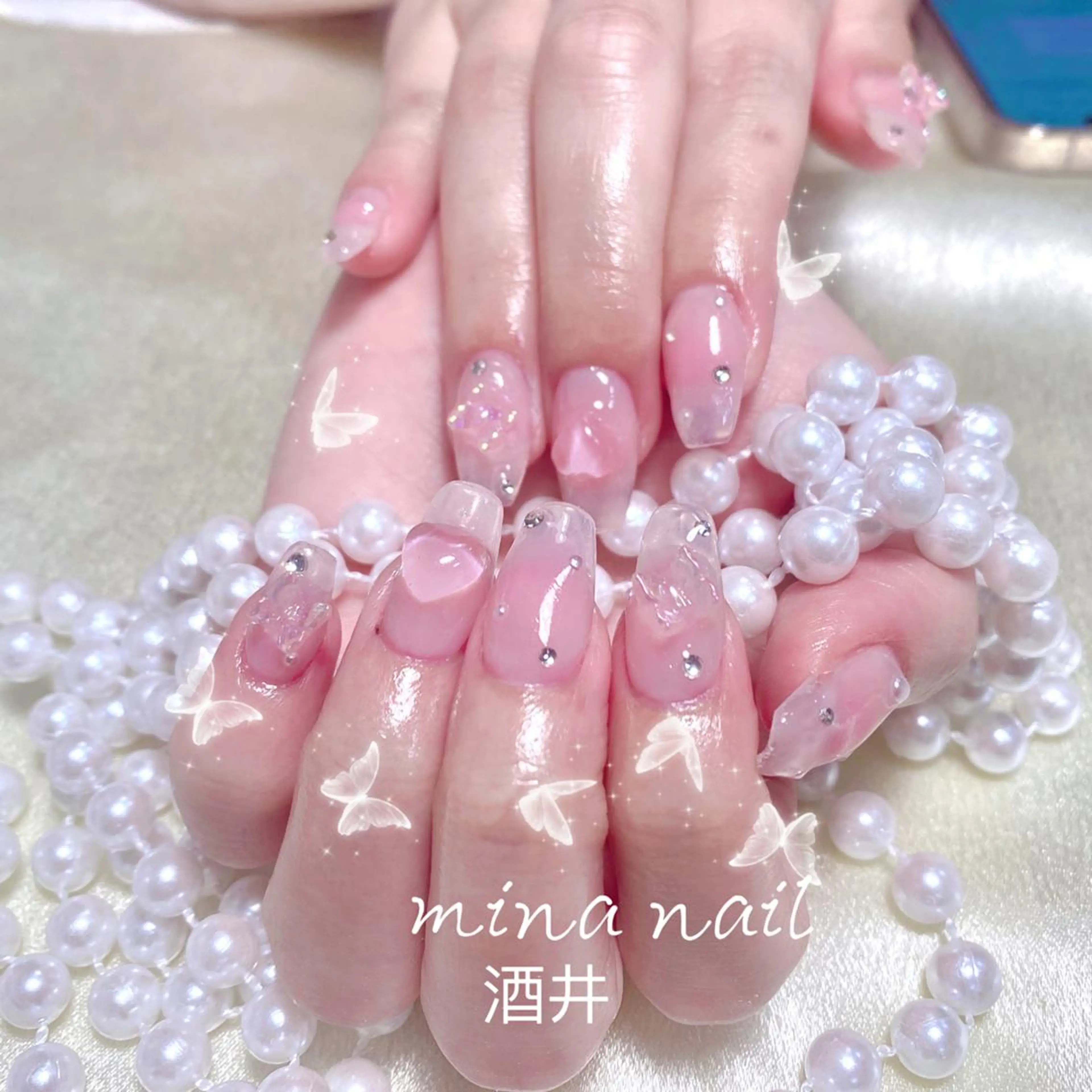 ネイル 🎀まゆ 🪽🐾のネイルデザイン