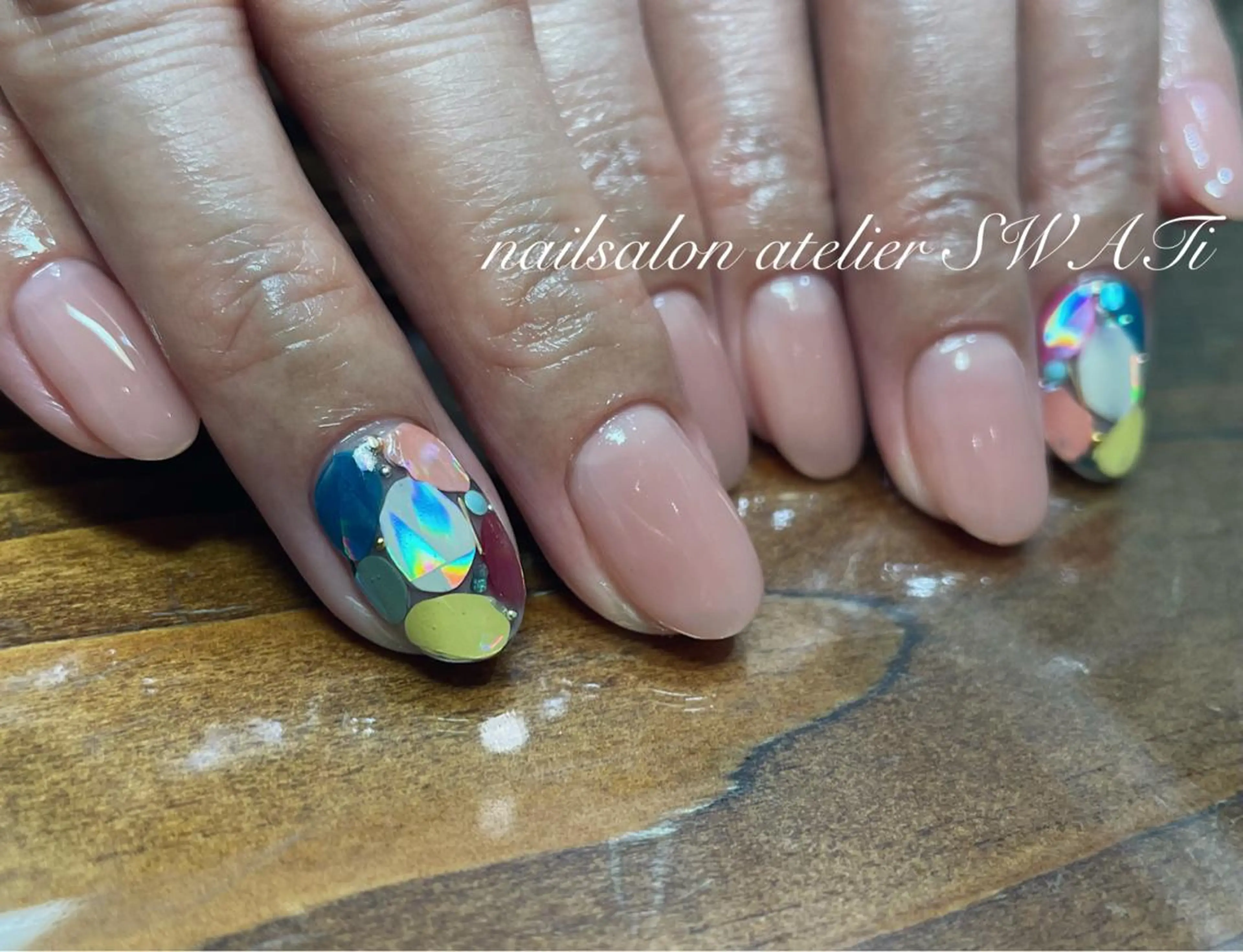ネイル アートネイル ハンドネイル ヘアーサロン大野所属・nailsalon SWATiのネイルデザイン