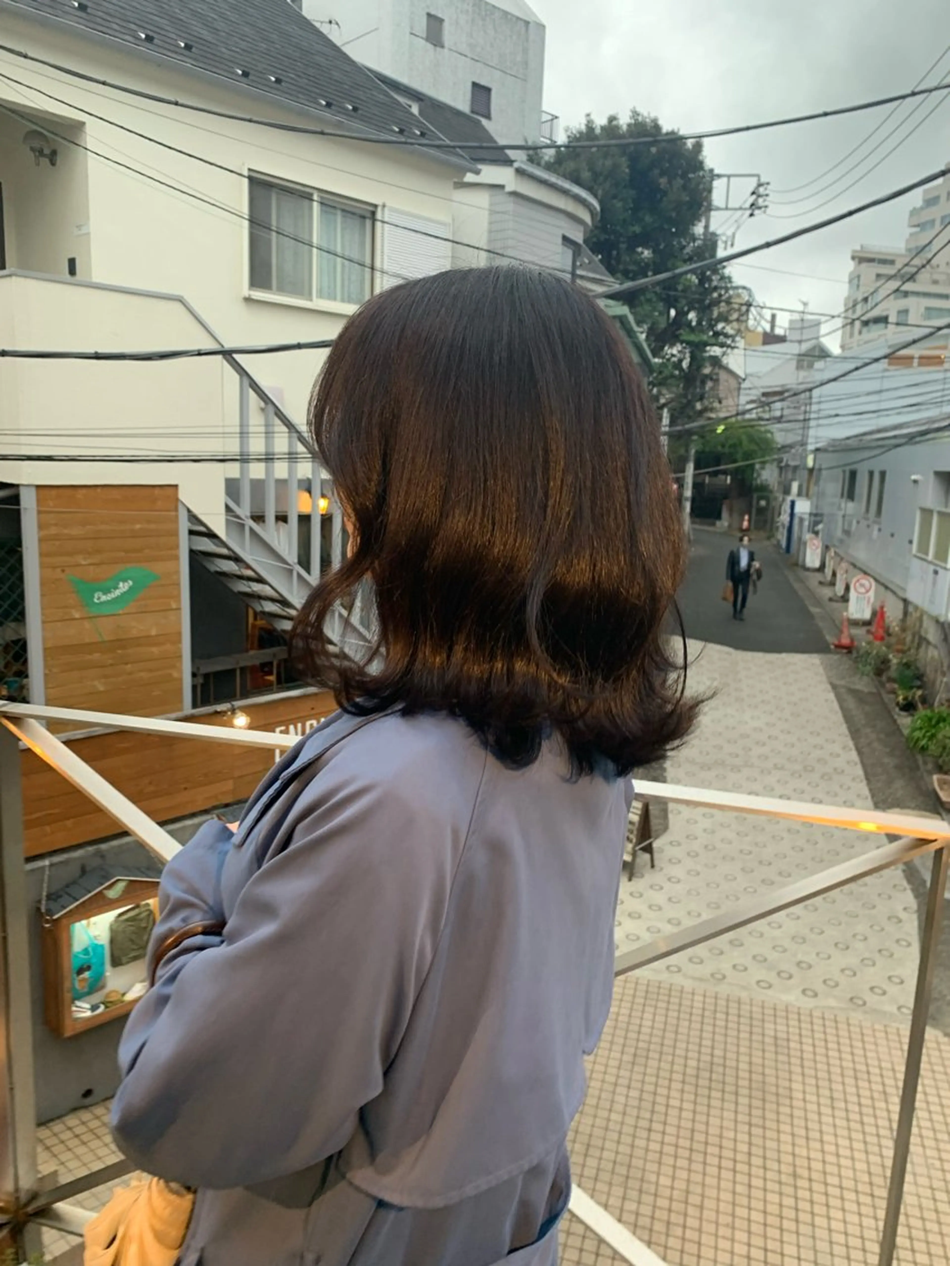 ミディアム カラー ヘアアレンジ メンズ特化 エシカル　松原大将のヘアスタイル