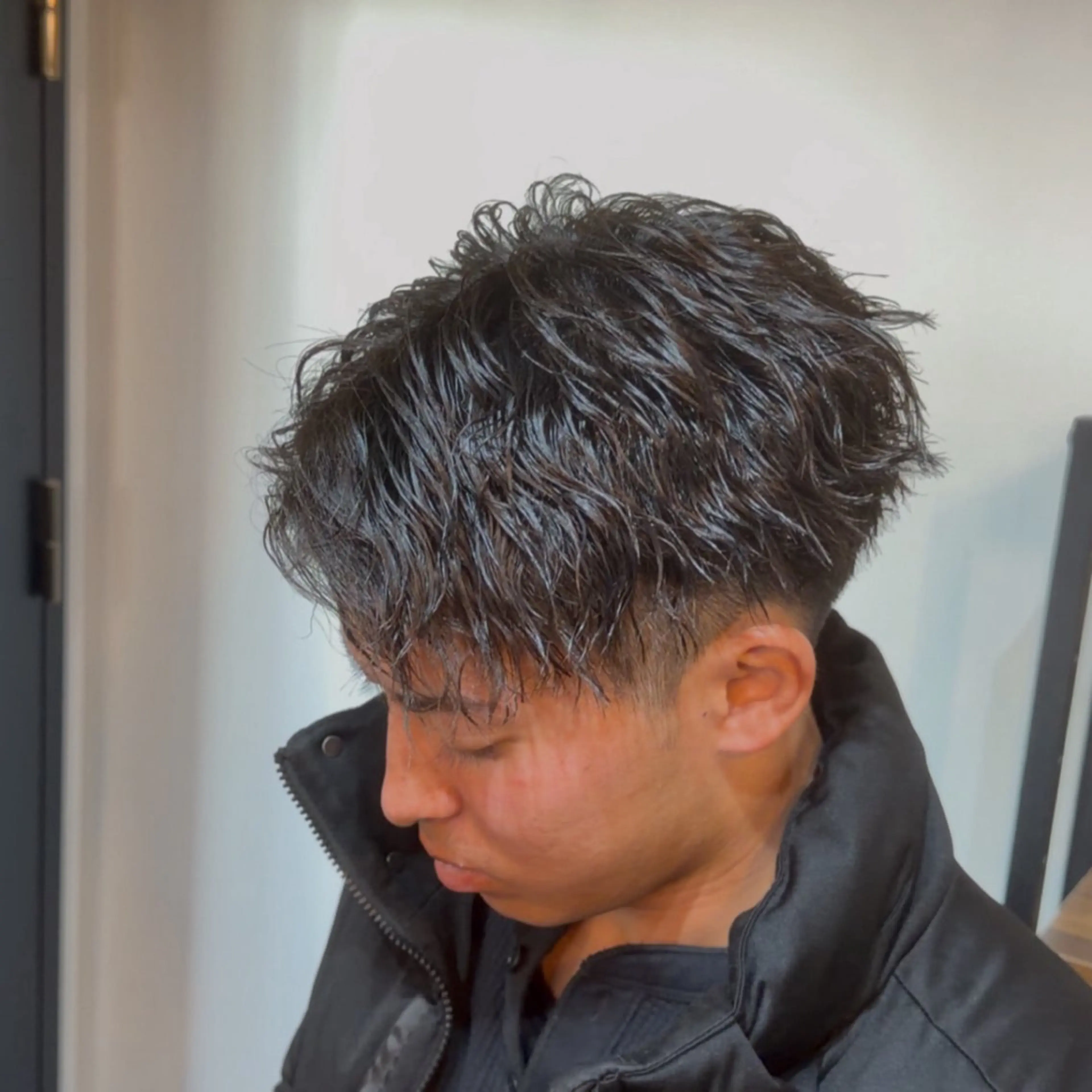 パーマ メンズ メンズパーマ カット パーマ メンズ特化/ショート /ツイスパ/結希のヘアスタイル