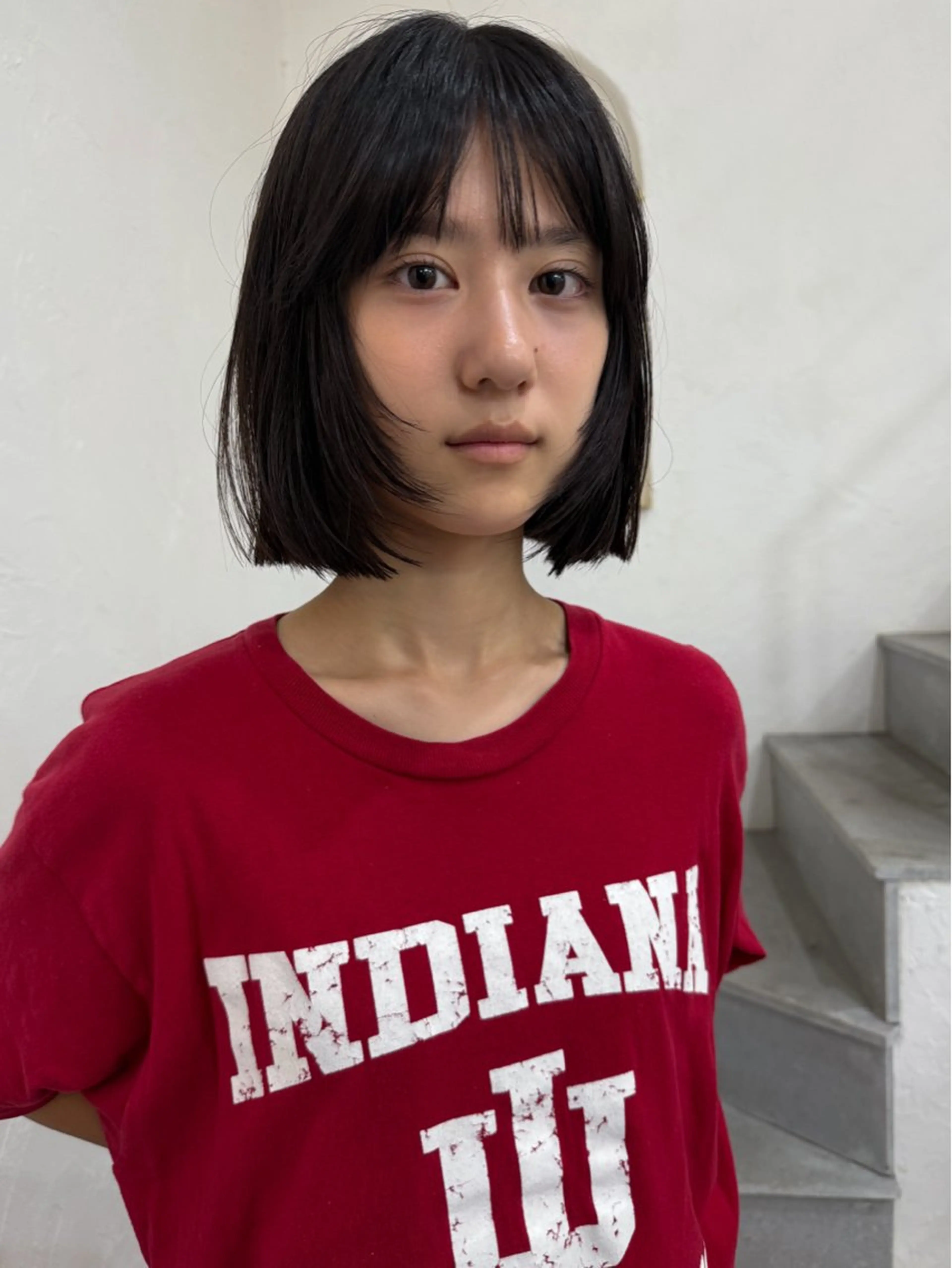 ショート カット イシイ モエカのヘアスタイル