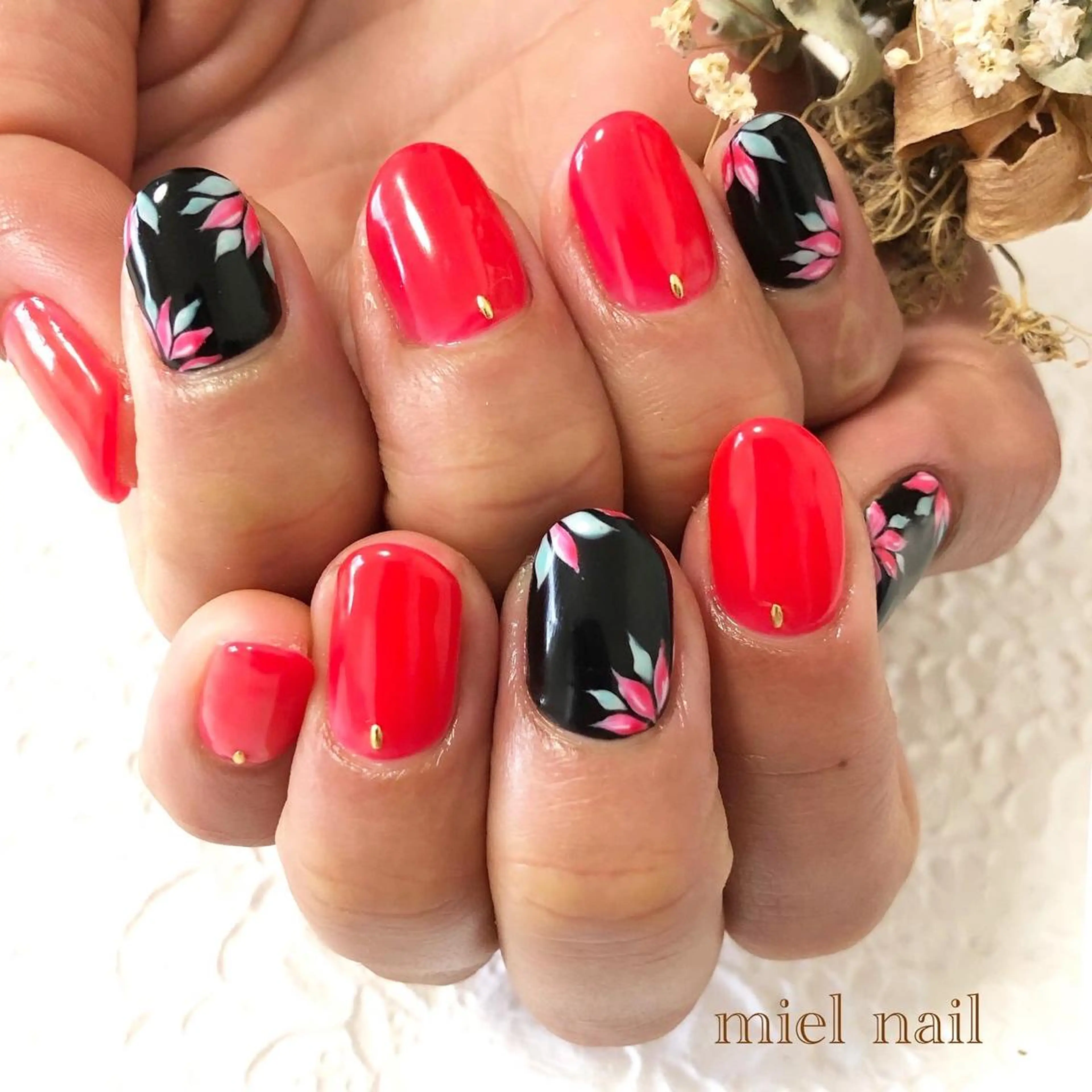 ネイル ハンドネイル miel nailのネイルデザイン