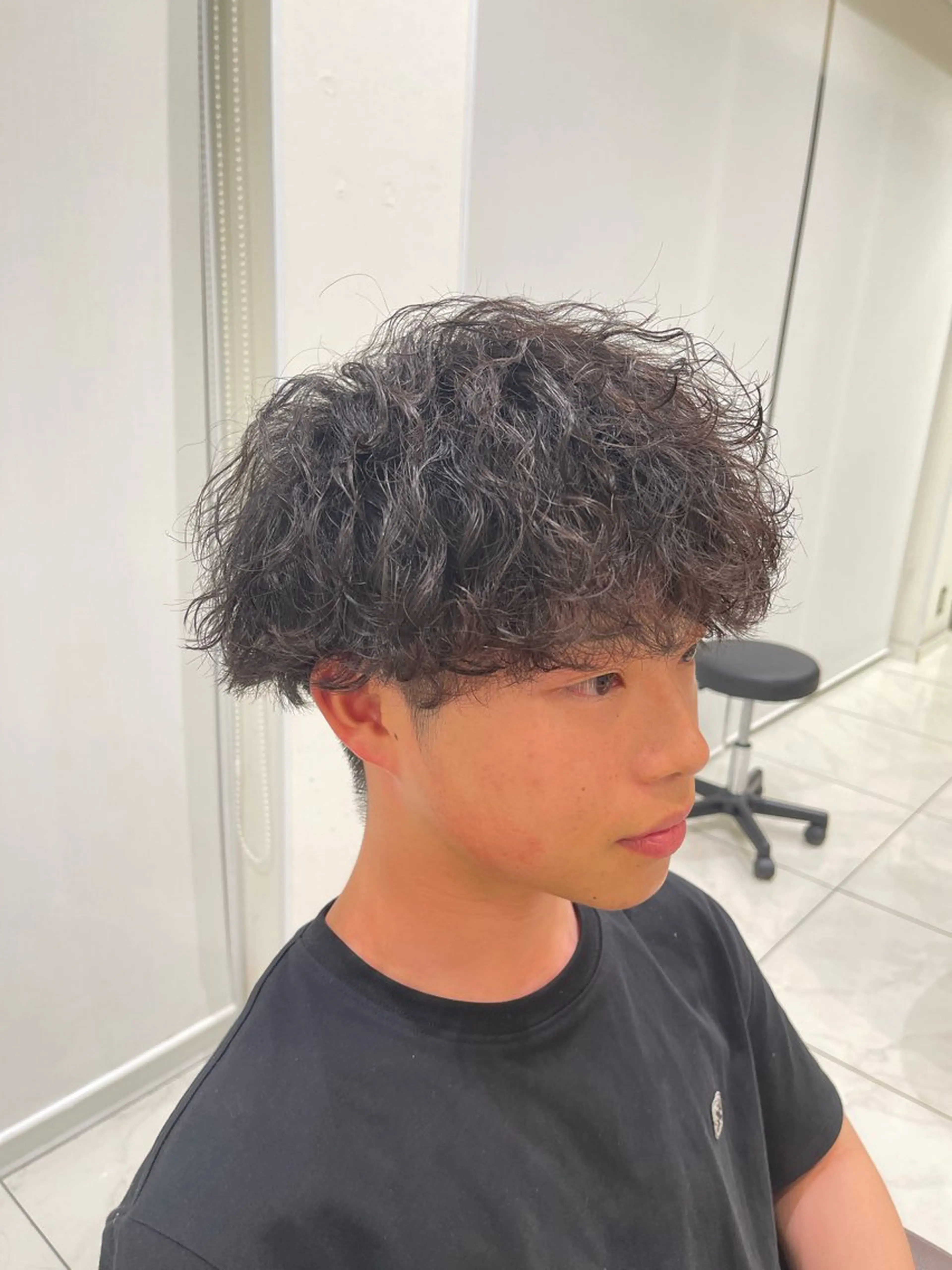 パーマ メンズ 店長／髪質改善 田中優太のヘアスタイル