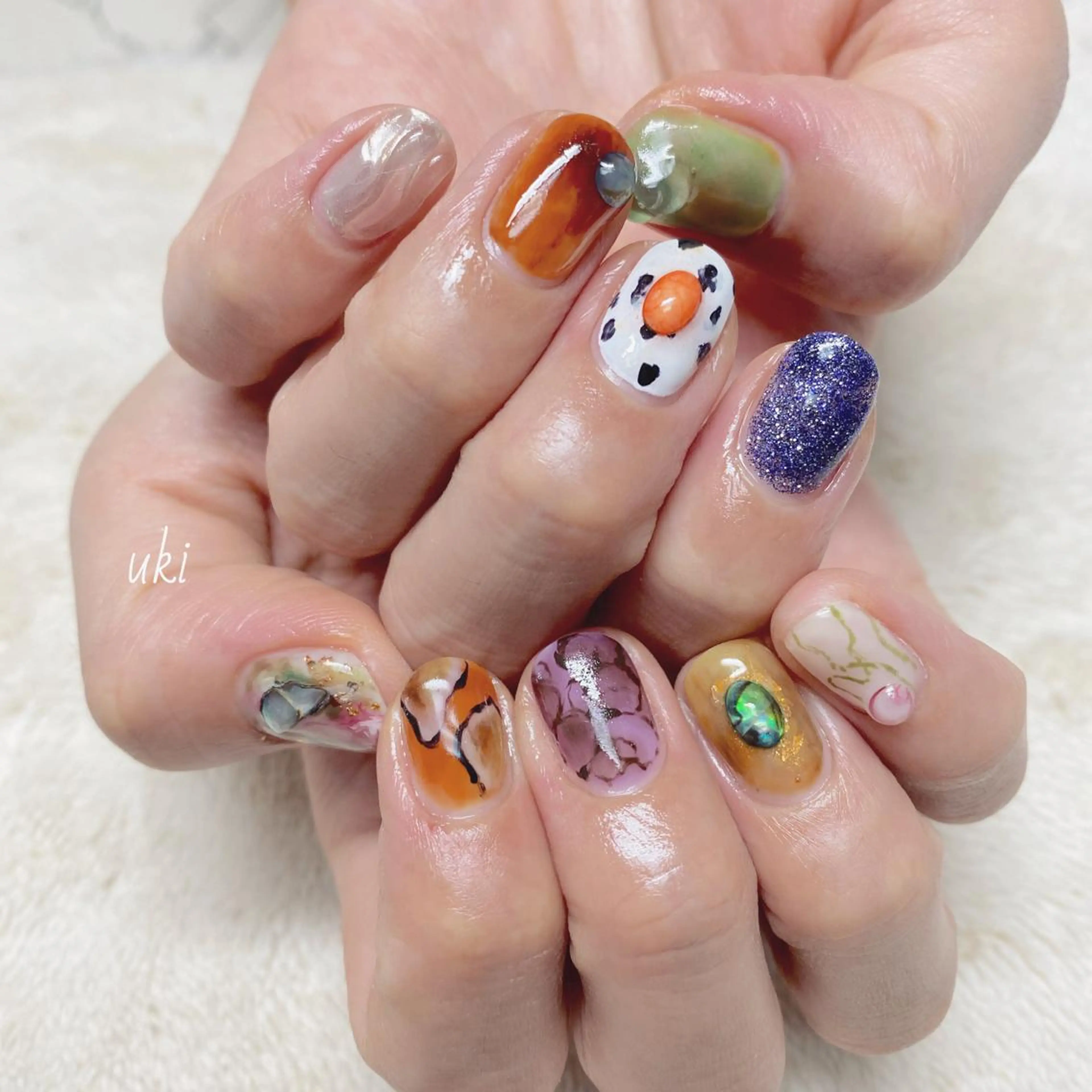 ネイル ハンドネイル Ameri nail /UKIのネイルデザイン