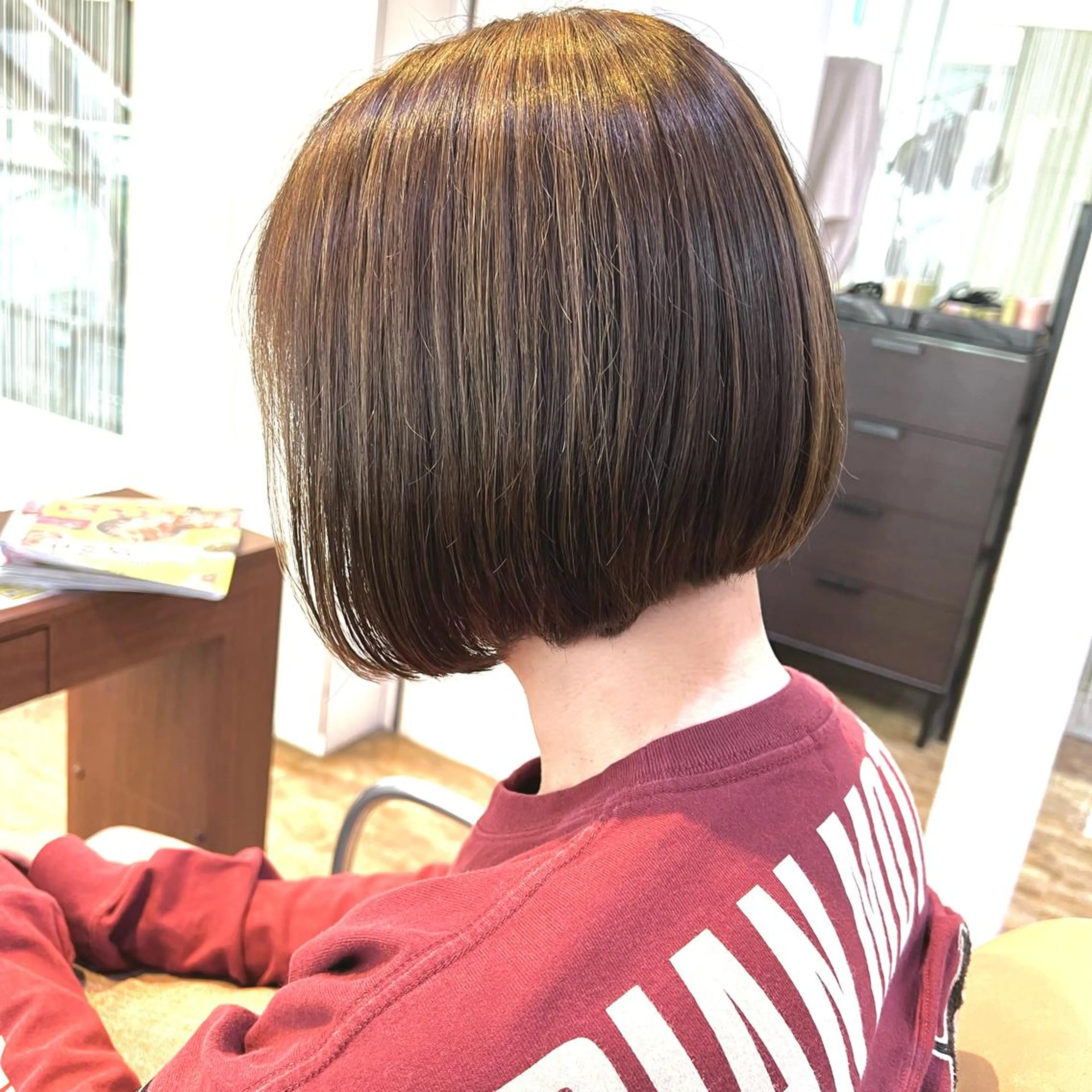 ショート EDIT&千里所属・宇賀 秀憲のヘアスタイル