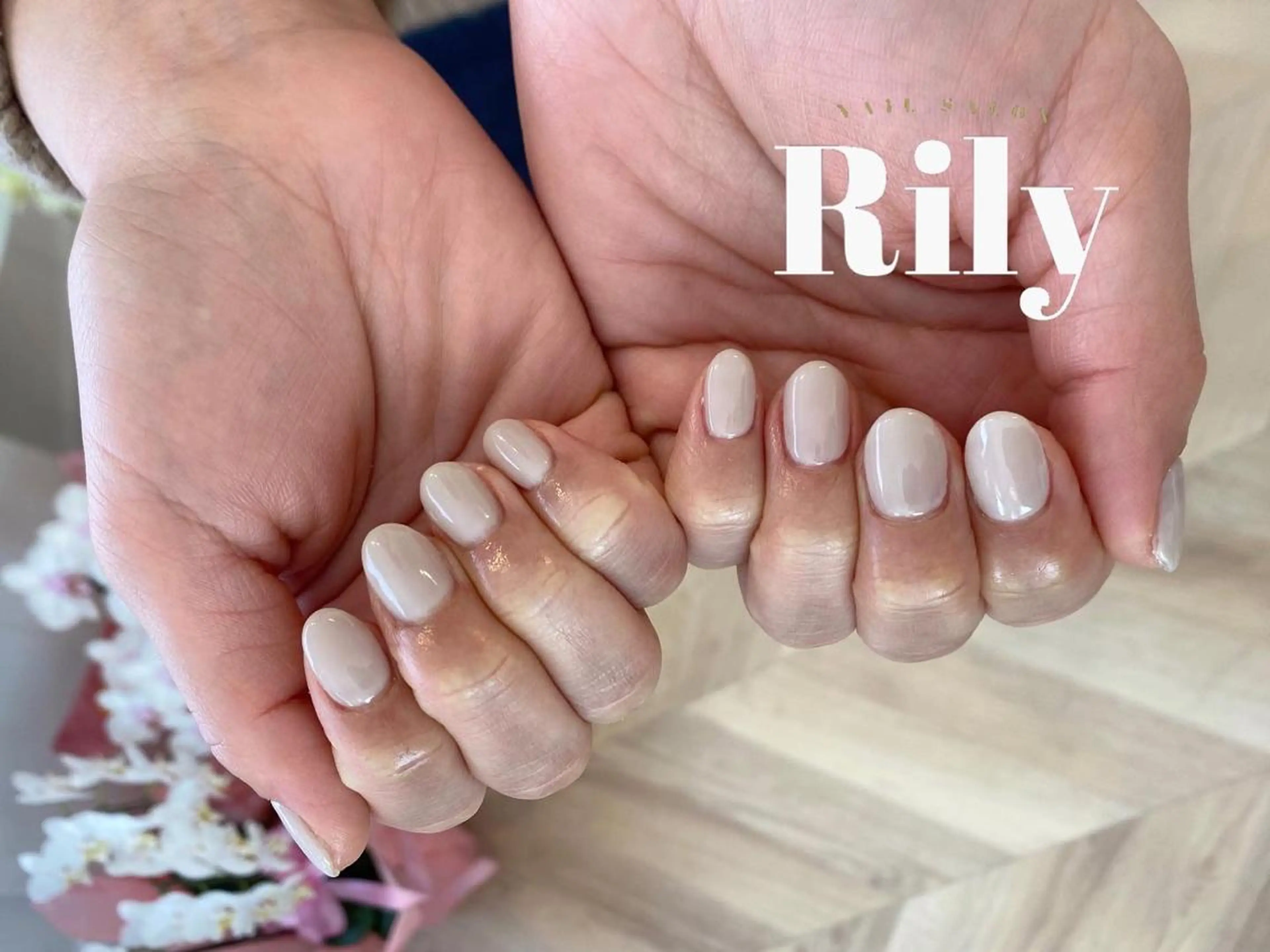 ネイル ワンカラーネイル Nail salon Rilyのネイルデザイン