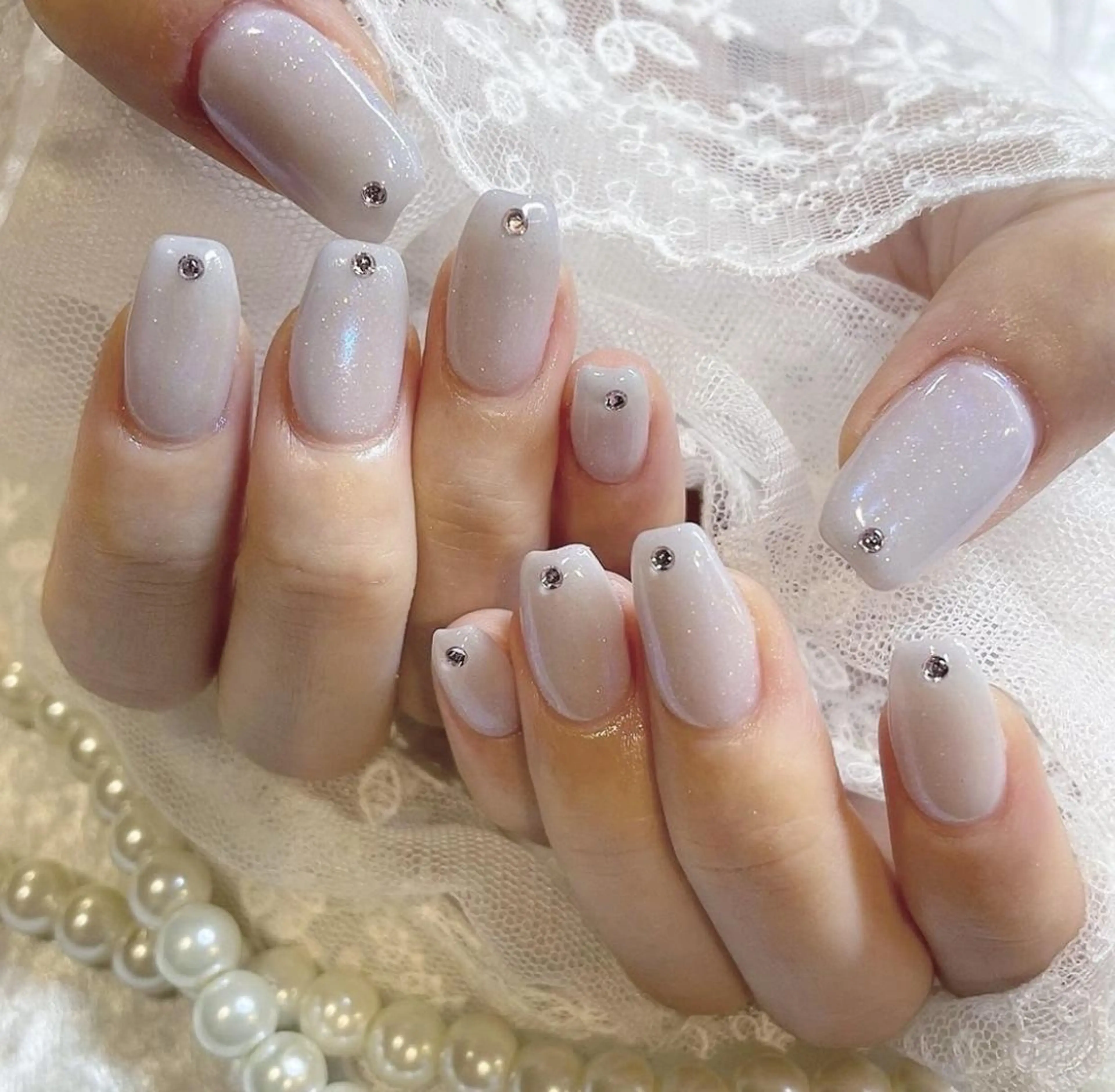 ネイル ジェルネイル 韓国ネイル 持ち込み ワンカラーネイル ワンホンネイル ハンドネイル fiore nail 🦋のネイルデザイン
