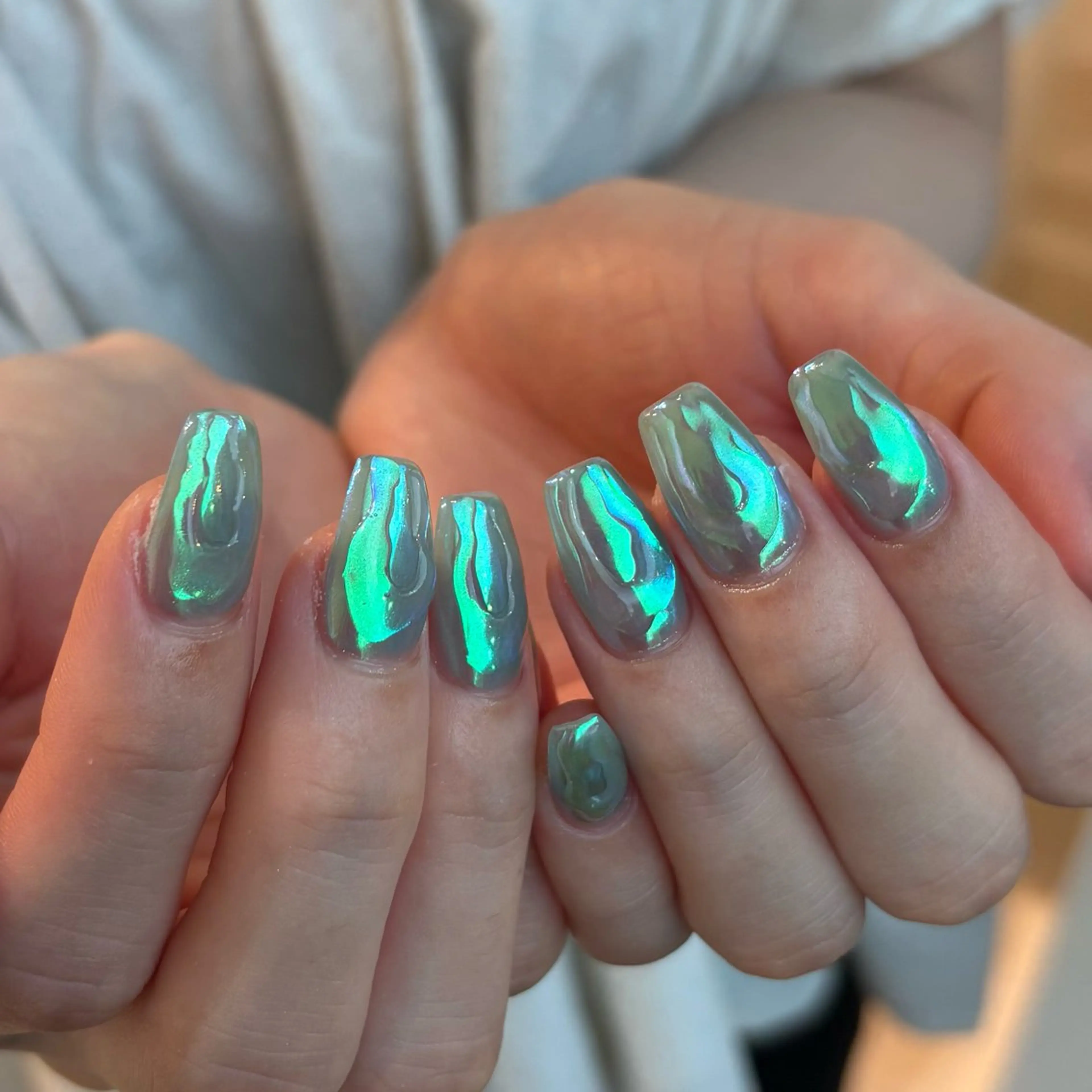 ミディアム ハンドネイル CLALA Ayumiのネイルデザイン