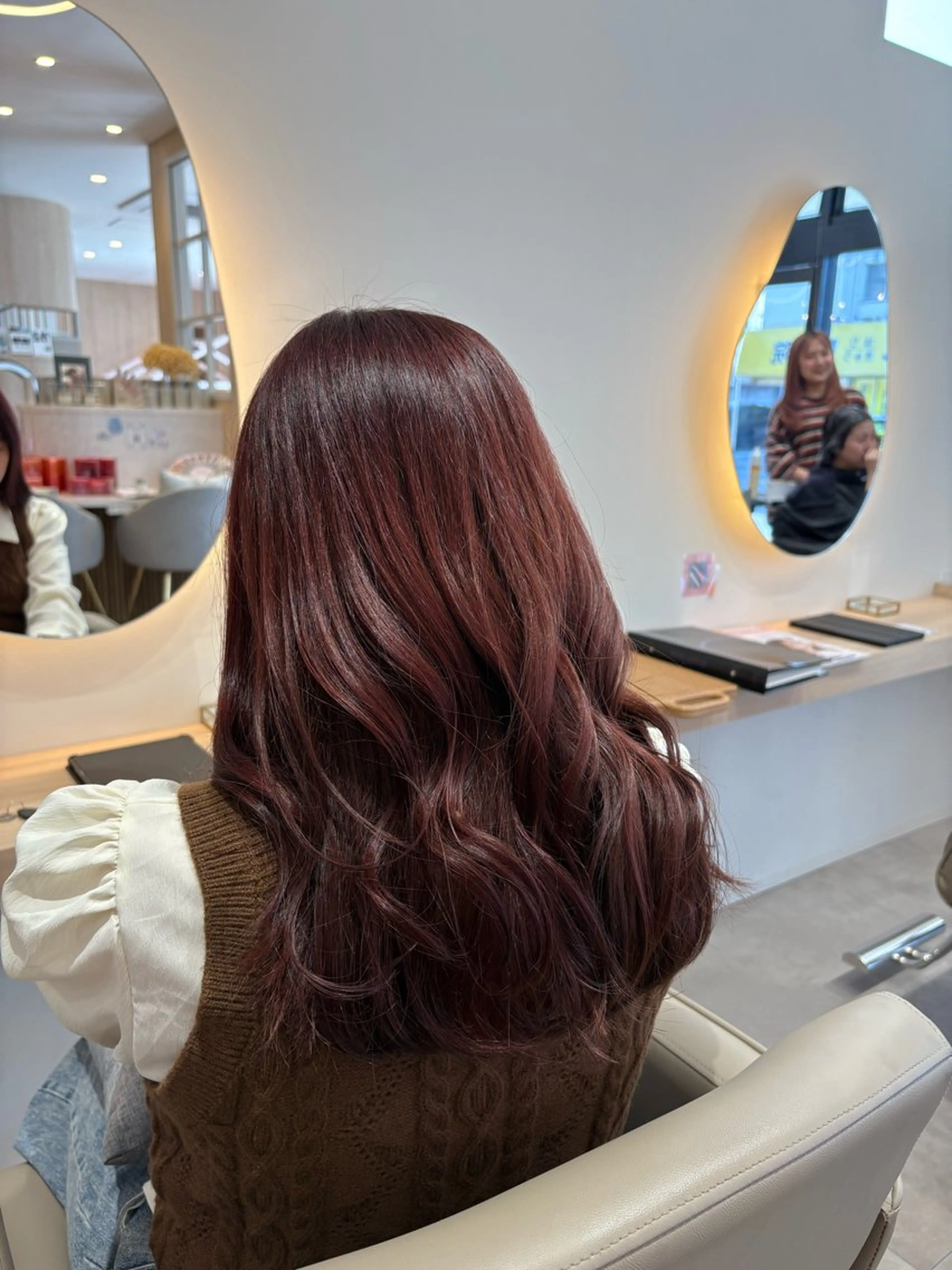 ロング カラー カット ヘアカラー レイヤー/透明感/髪 質改善/メンズ/佐藤のヘアスタイル