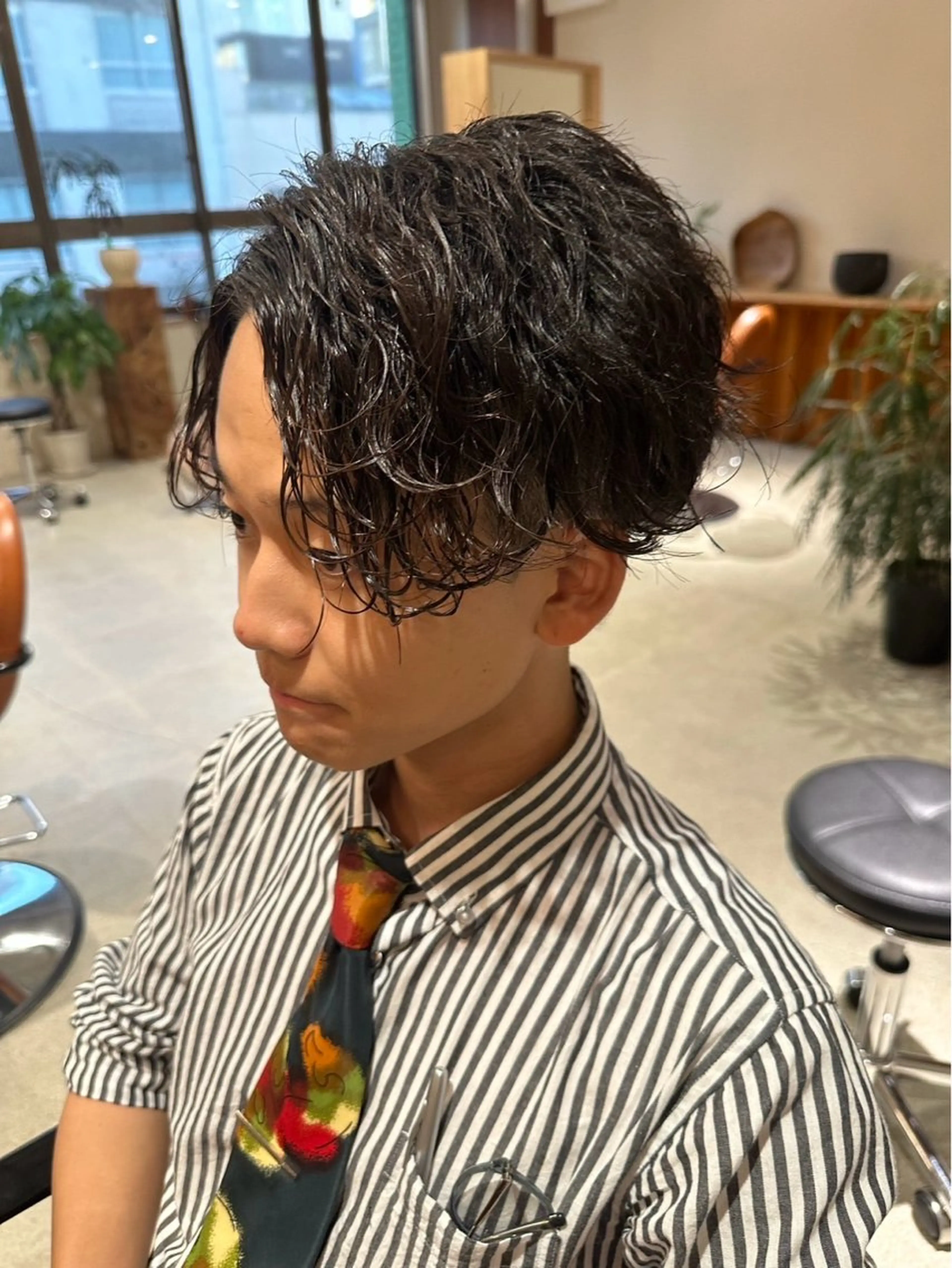 メンズ カット パーマ メンズパーマ特化 /ハルト waltのヘアスタイル