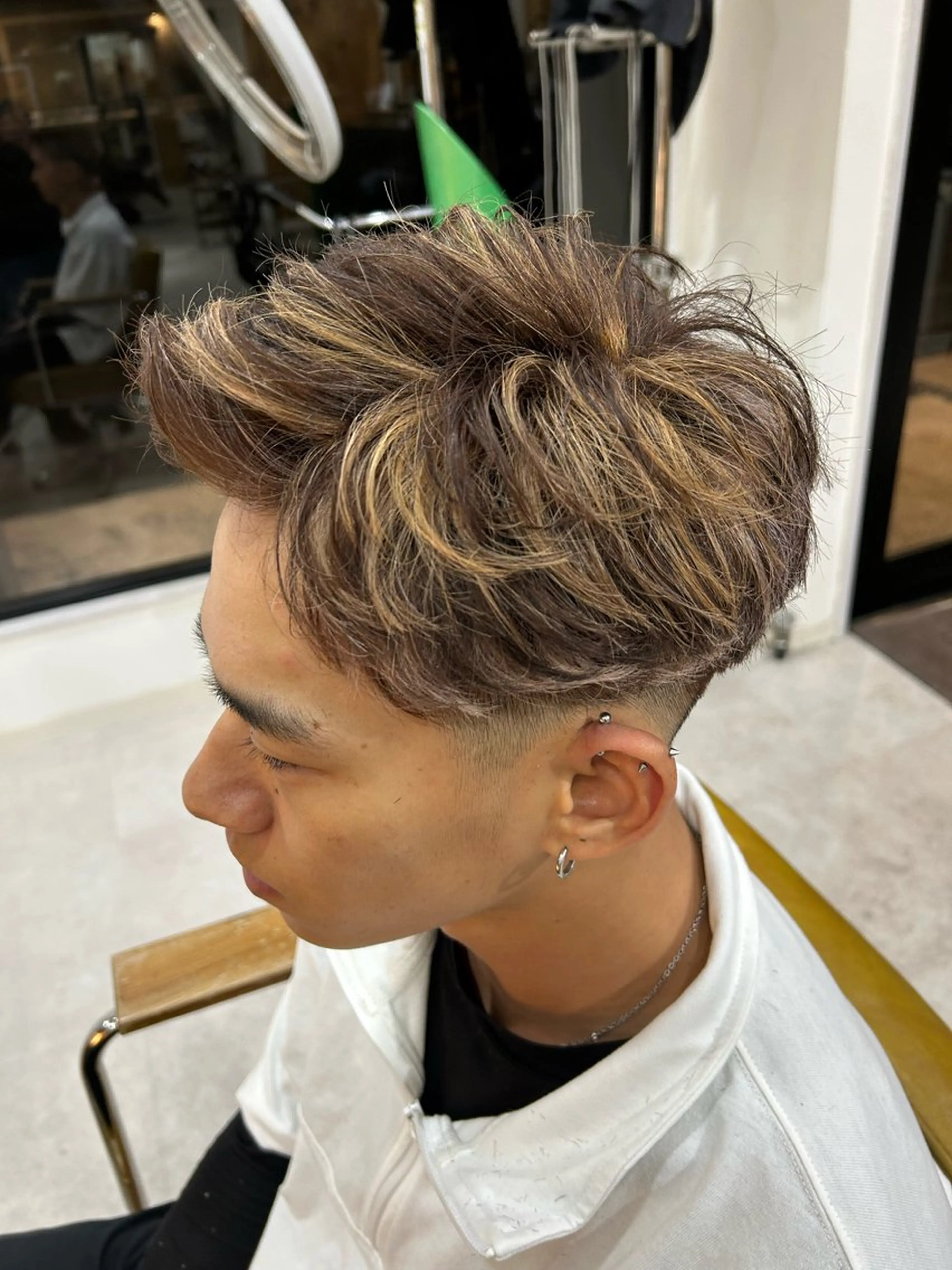 ヘアアレンジ メンズ カット ヘアカラー 《メンズ特化》 早川 愛斗のヘアスタイル