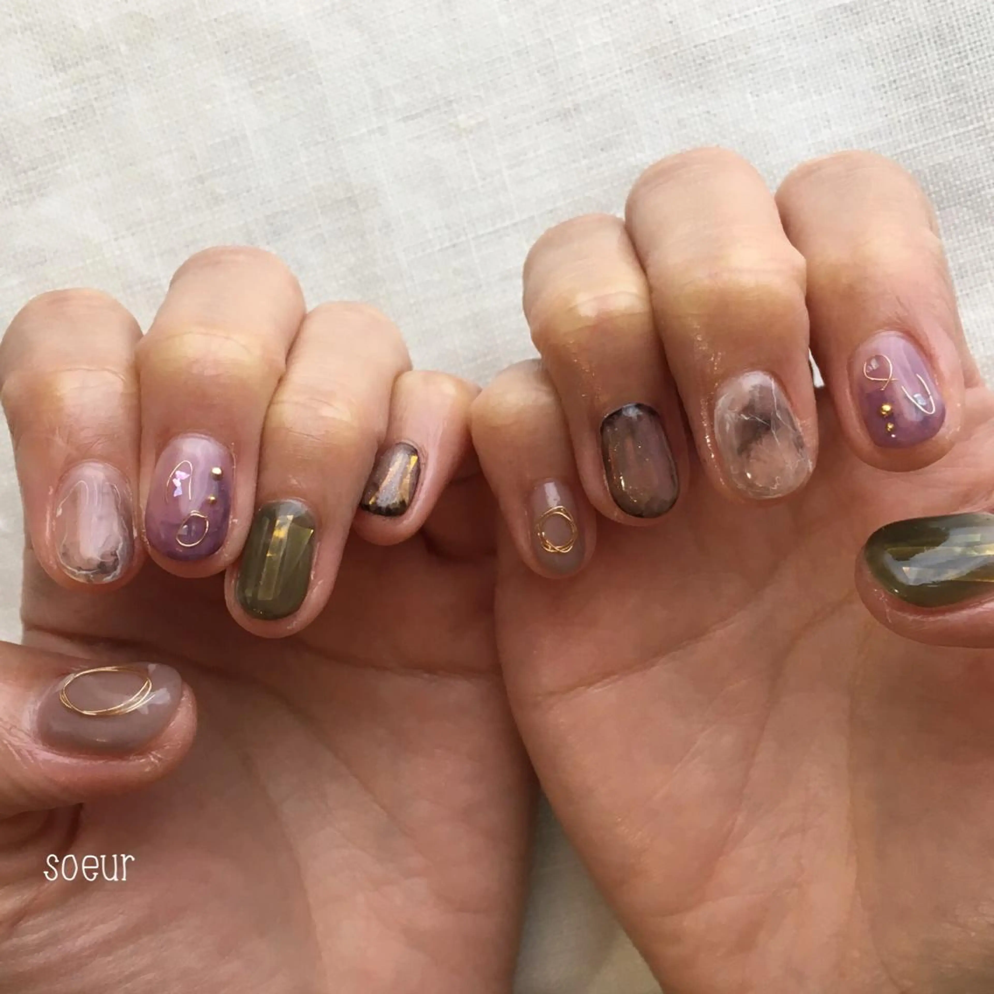 ネイル soeur_ 武蔵浦和のネイルデザイン