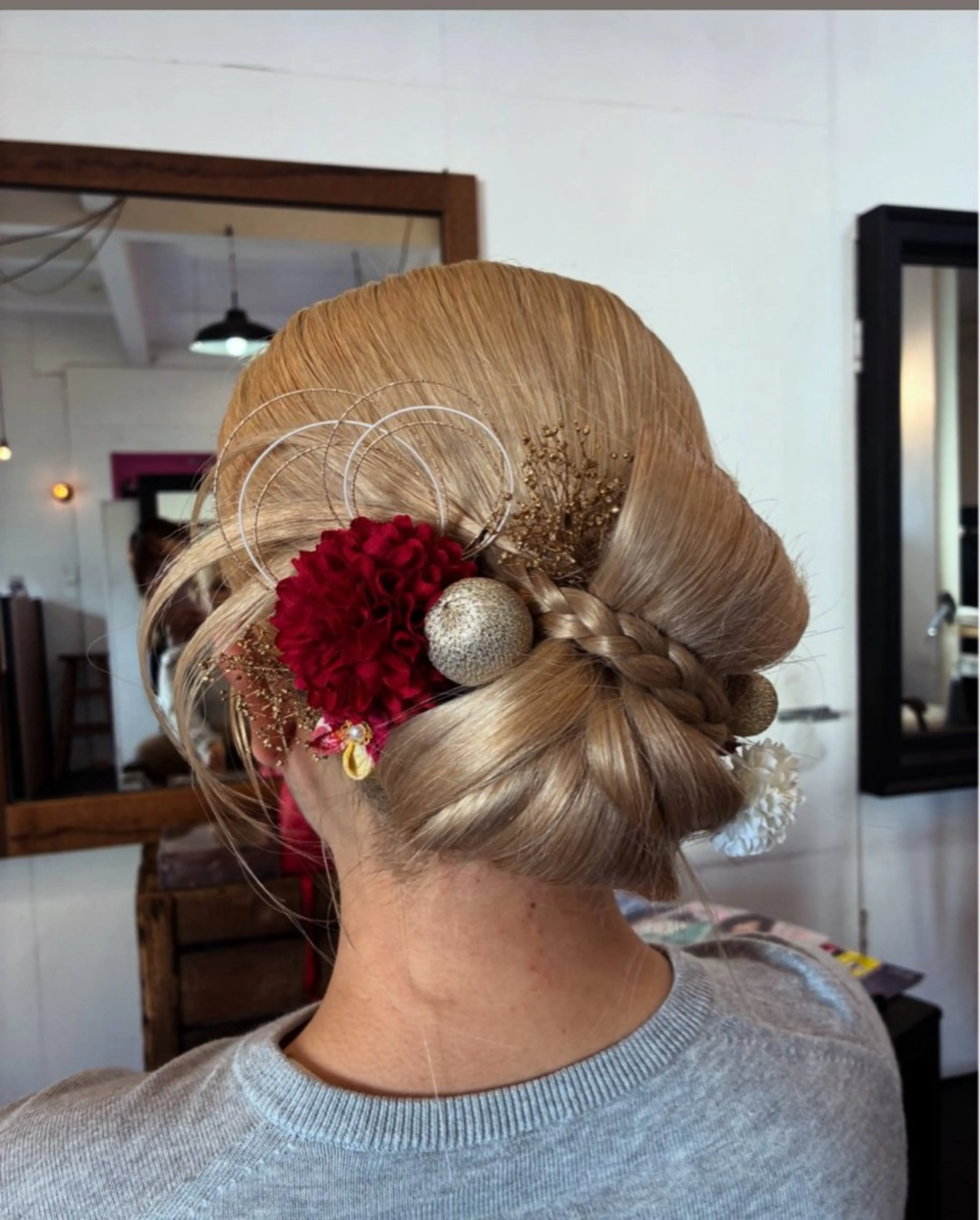 ヘアアレンジ ヘアセット 🪞パーマ🐾 ストカール🌷川原のヘアスタイル