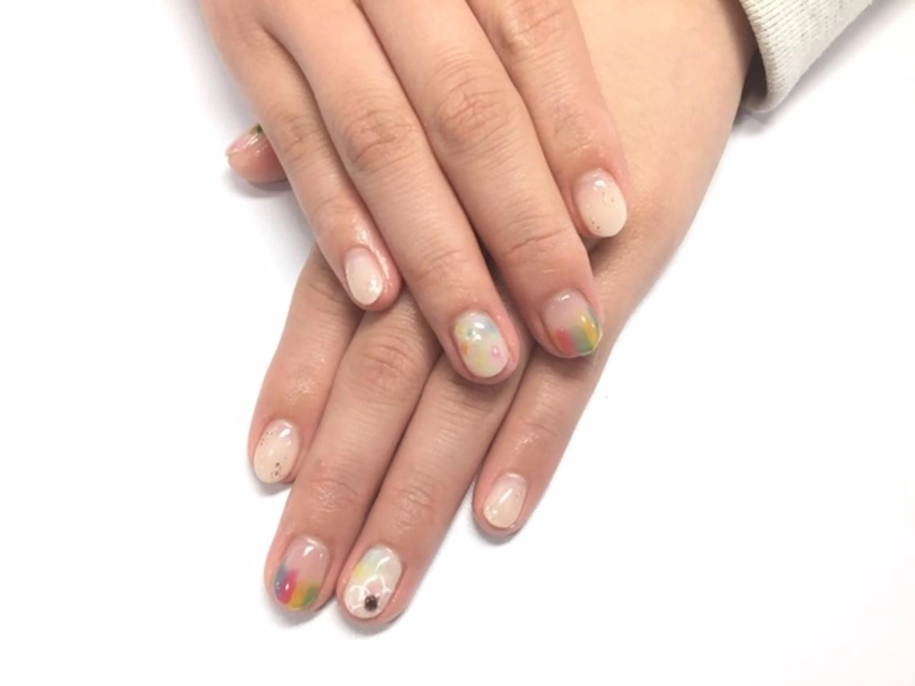 ネイル 春ネイル ハンドネイル em nailのネイルデザイン