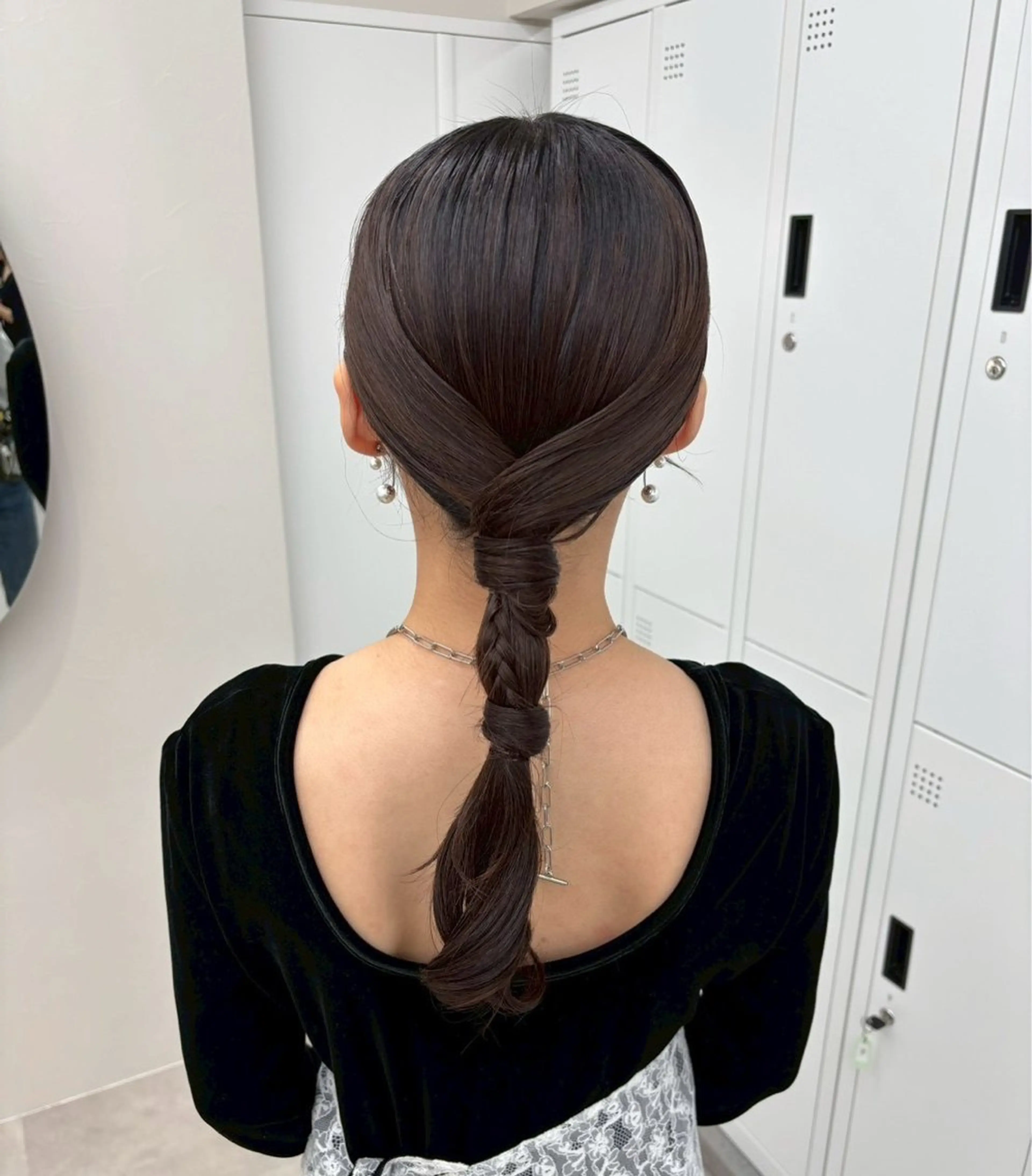 《タイトで大人っぽい✨️》タイトヘアアレンジ.⋆𝜗𝜚の写真