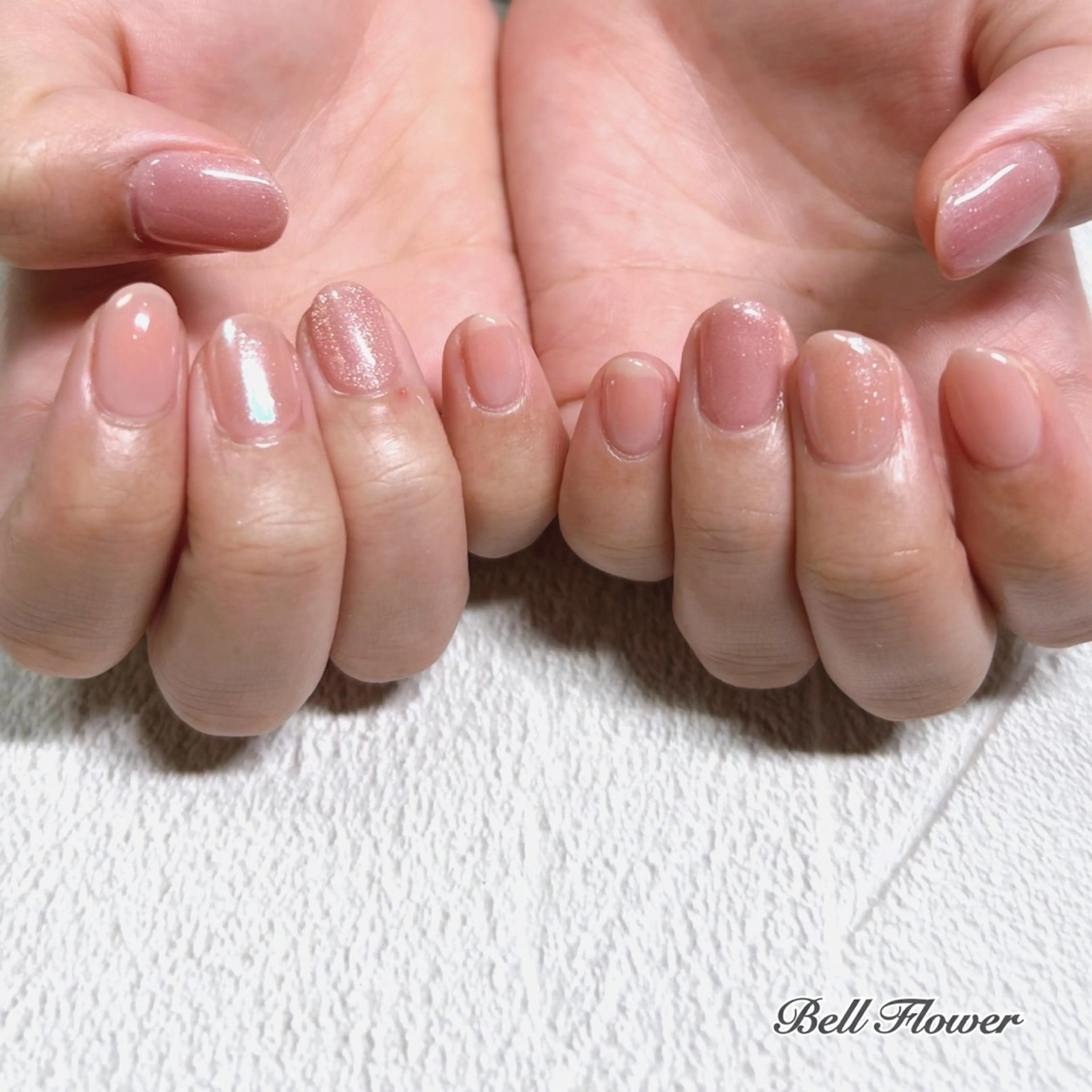 ネイル ハンドネイル Bell Flowerのネイルデザイン