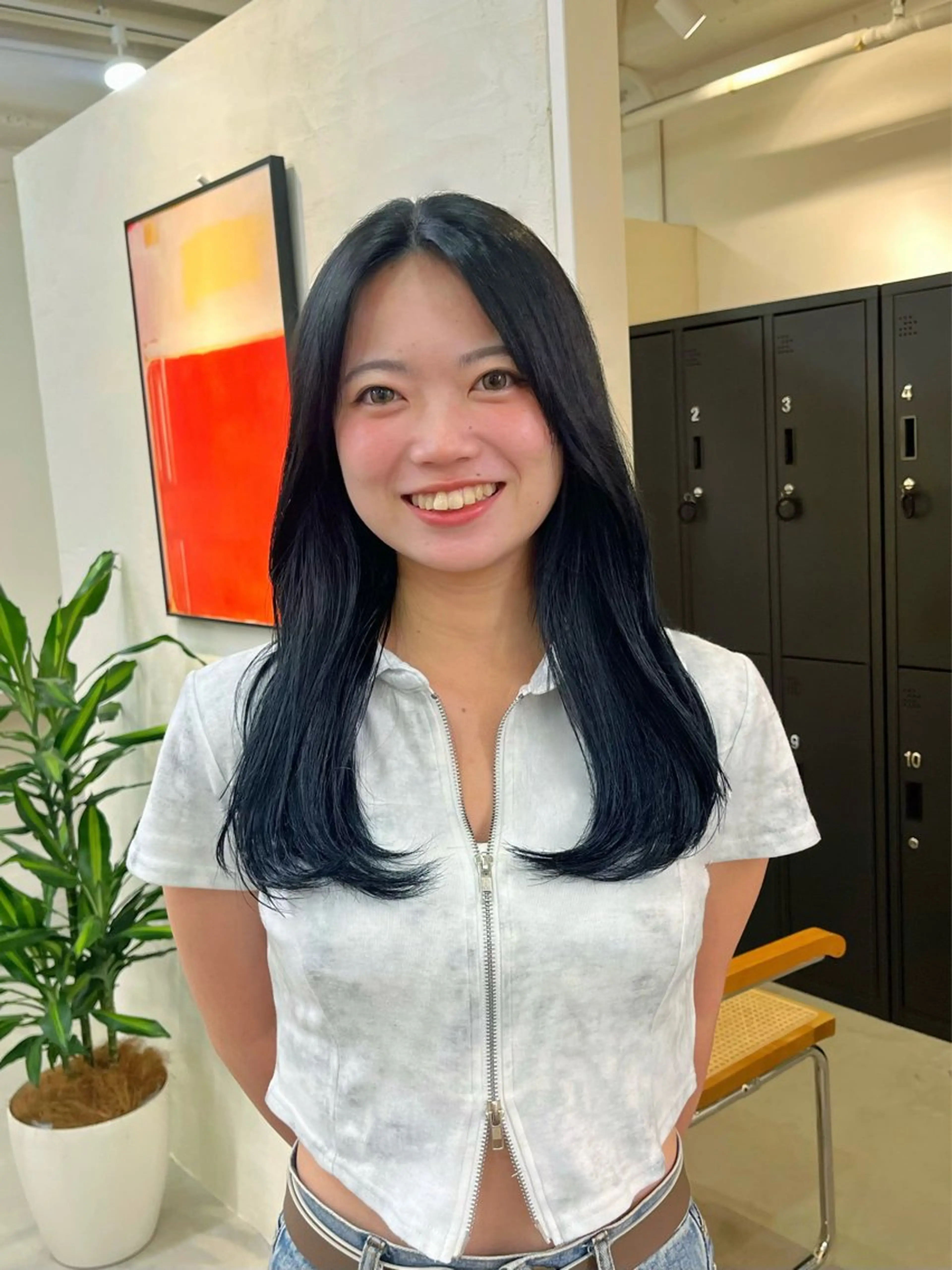 ロング カラー 加藤好/カットモデル /暖色カラー🍒🧡のヘアスタイル