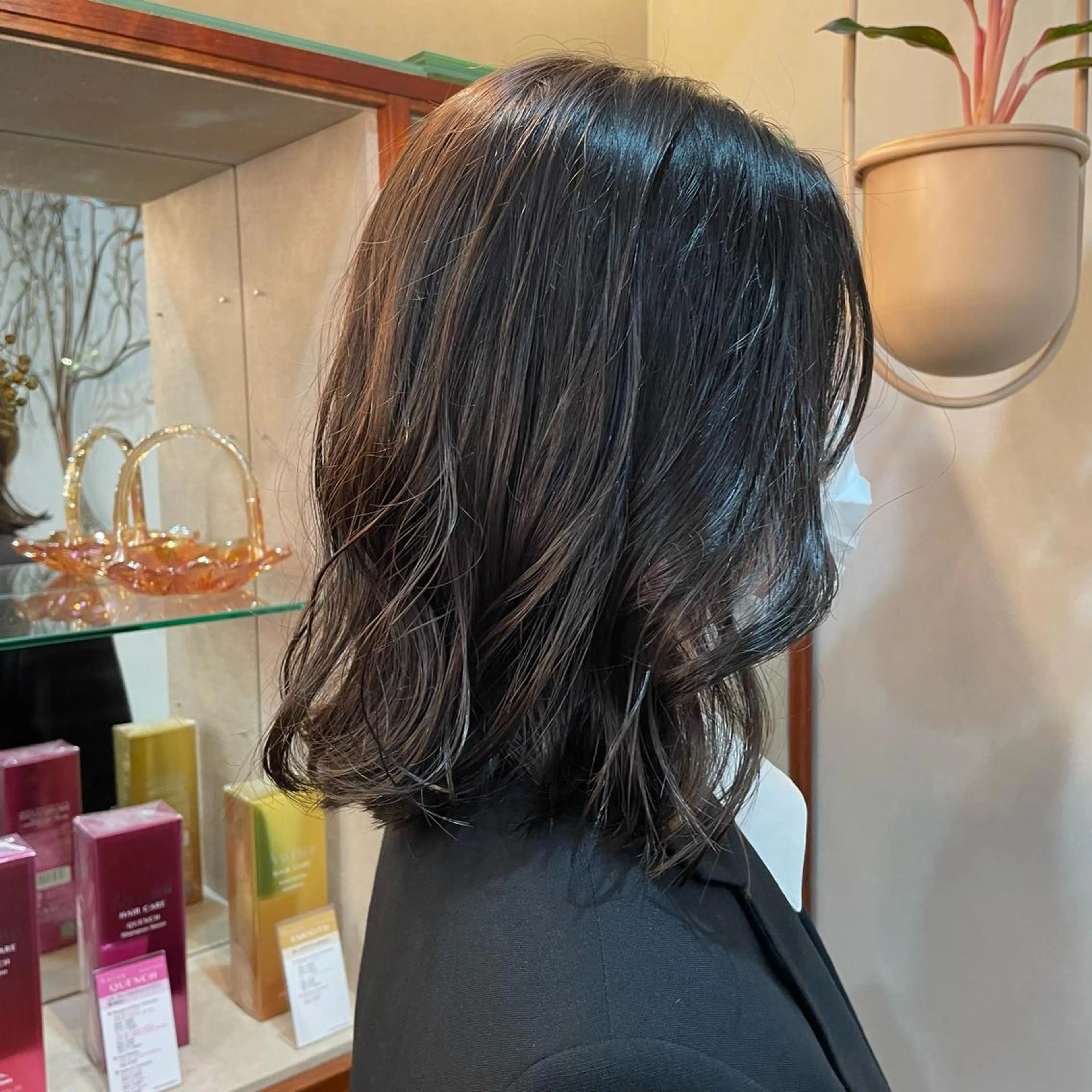 セミロング セミロングパーマ 安原 亜弥🕊🕊のマツエク・マツパデザイン