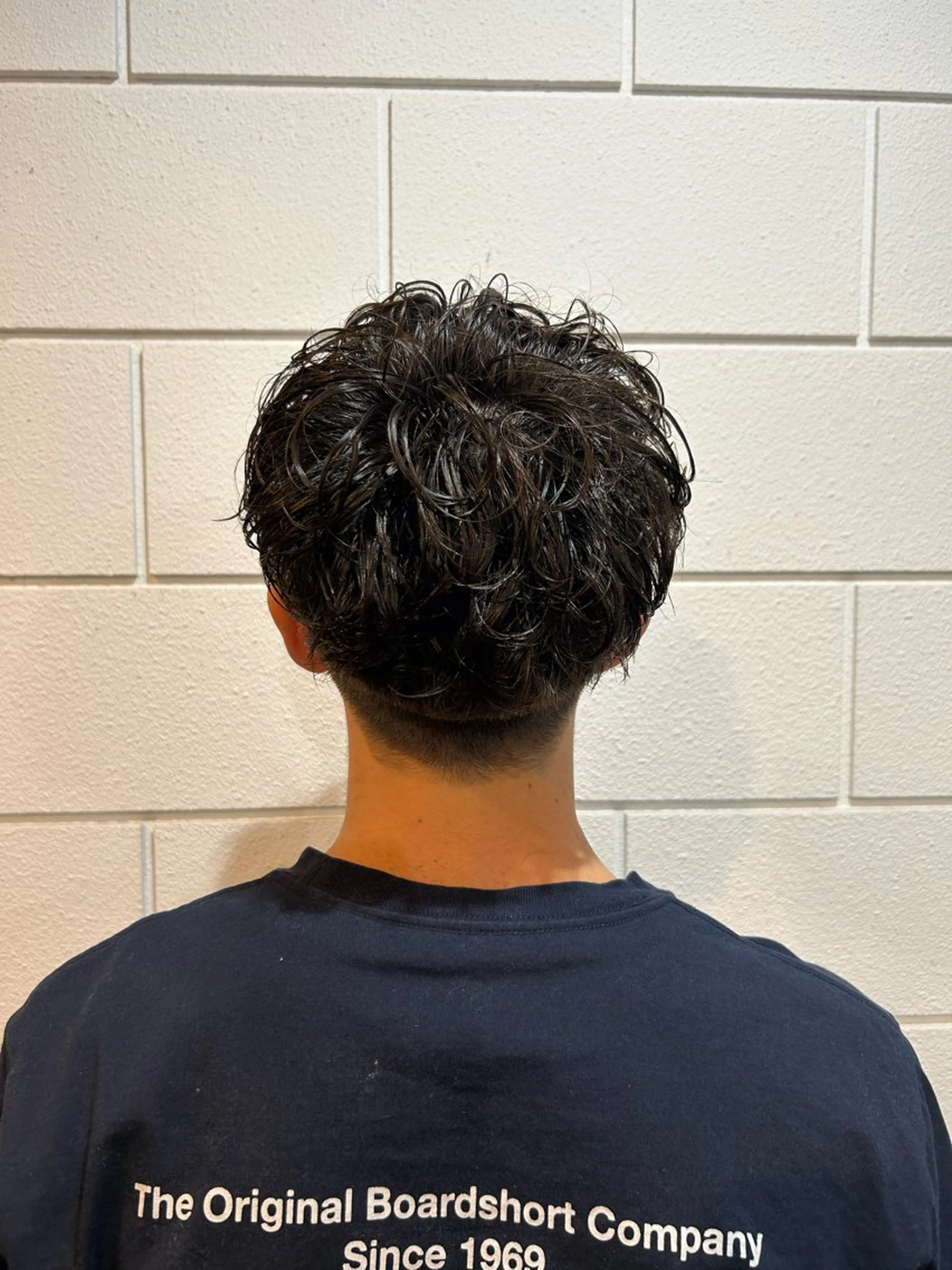 ショート パーマ メンズ 相澤 拳のヘアスタイル