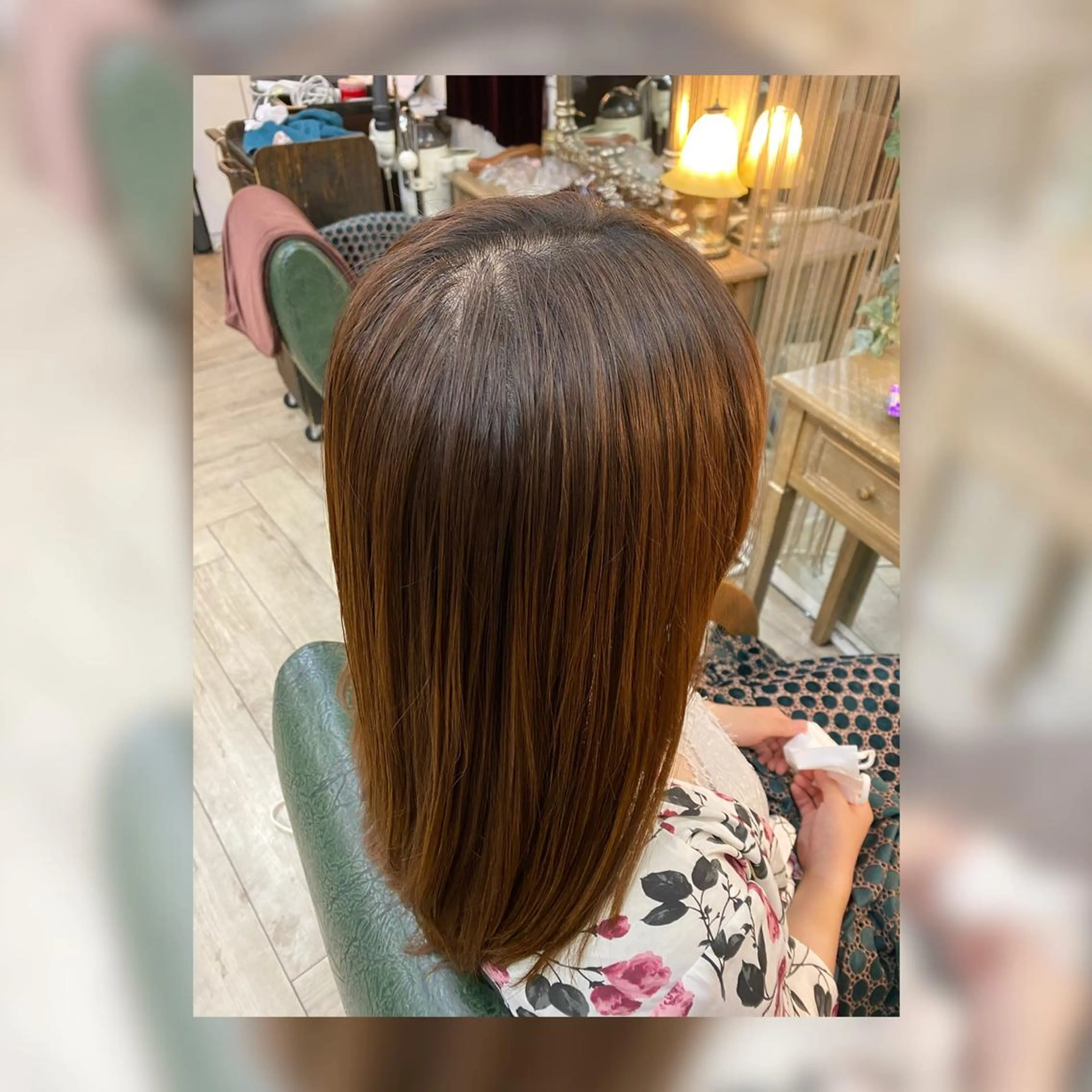 ミディアム トリートメント 酸熱トリートメント 髪質改善/縮毛矯正 艶髪🔥高杉のヘアスタイル