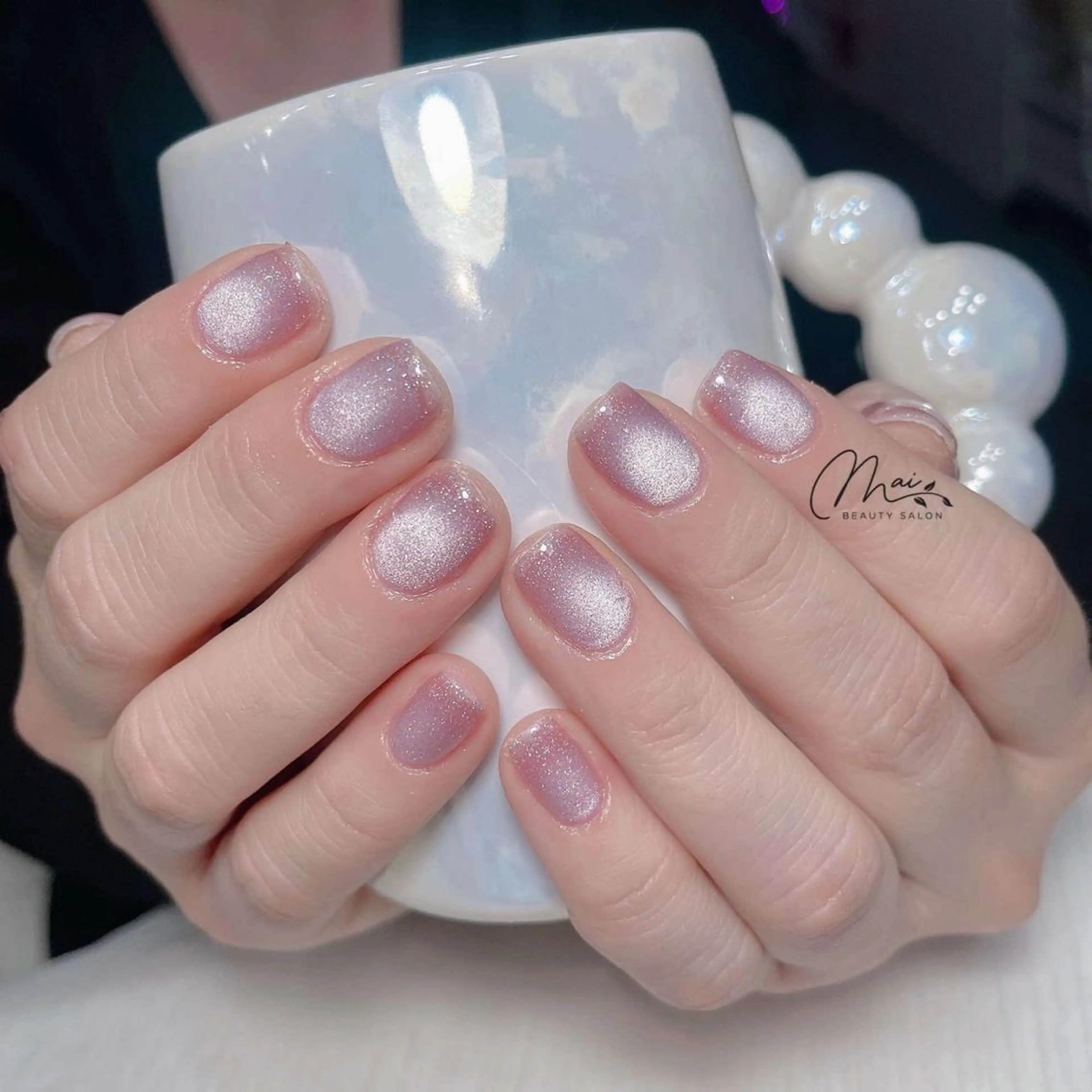 ネイル フットネイル ジェルネイル マグネットネイル パラジェル ワンホンネイル MaiBeauty DanHiのネイルデザイン