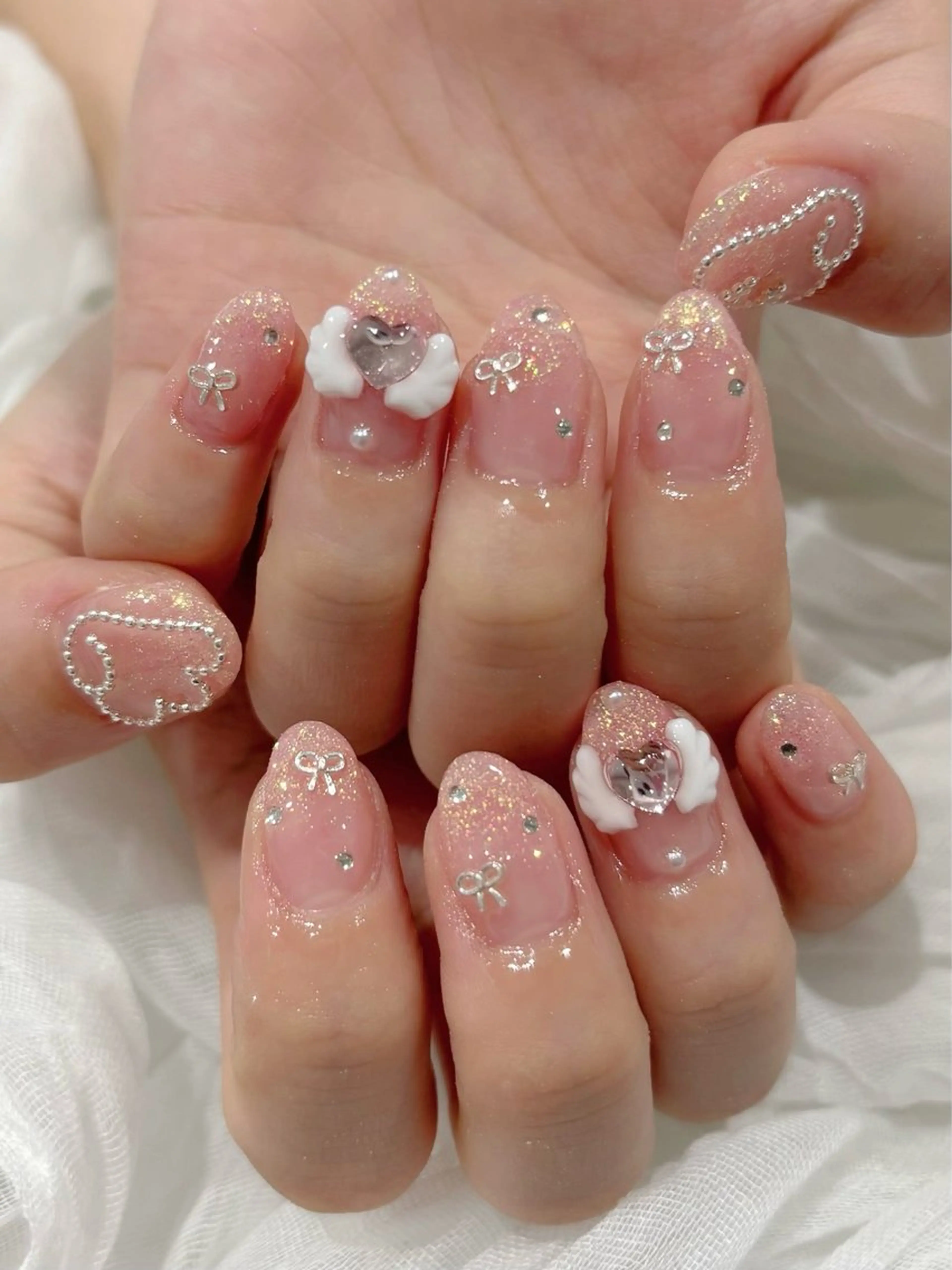 ネイル Zir nail 津田沼店所属・☁️ ゆい 🧸💛のネイルデザイン