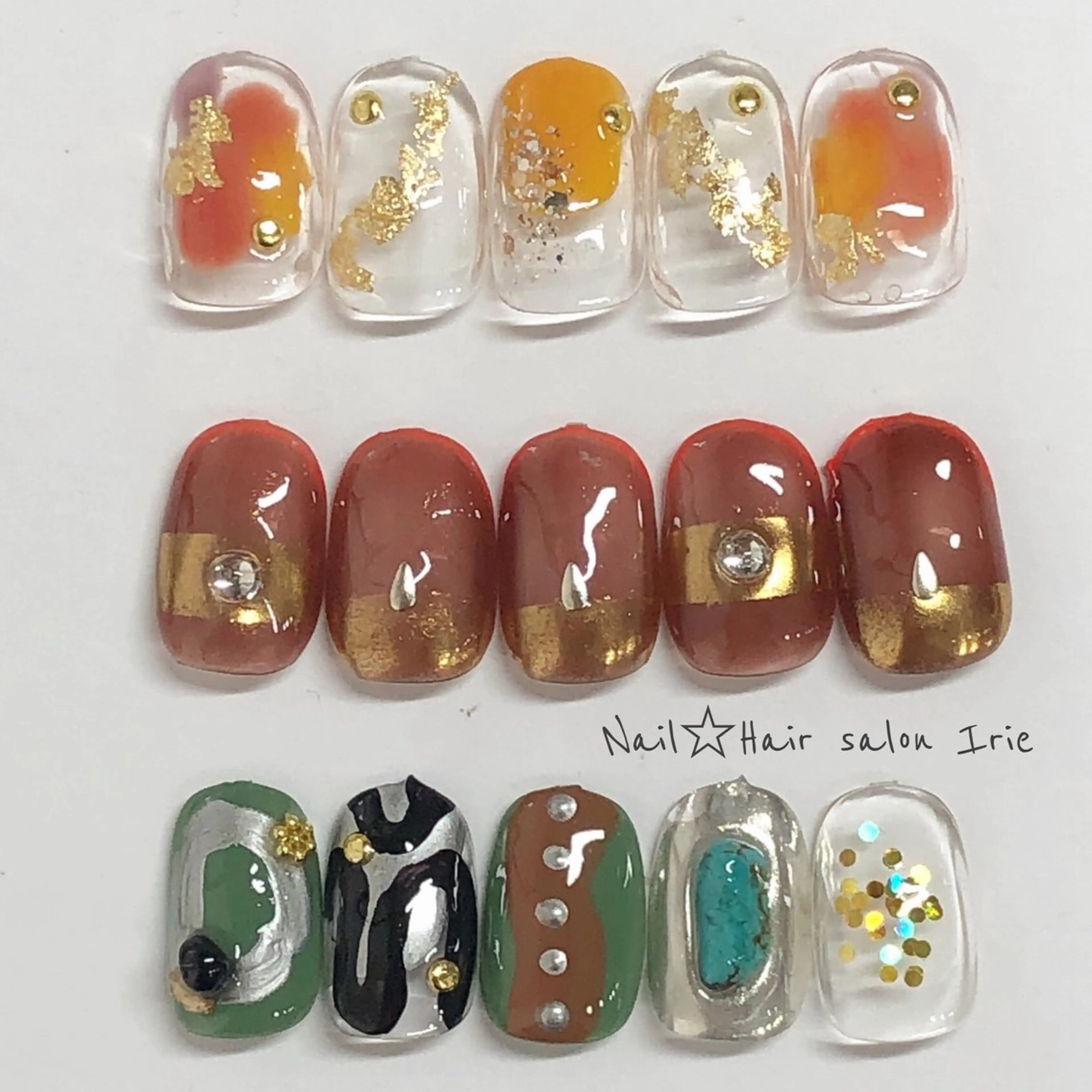 ネイル ハンドネイル Hair salon Irie所属・與儀 知佳のネイルデザイン