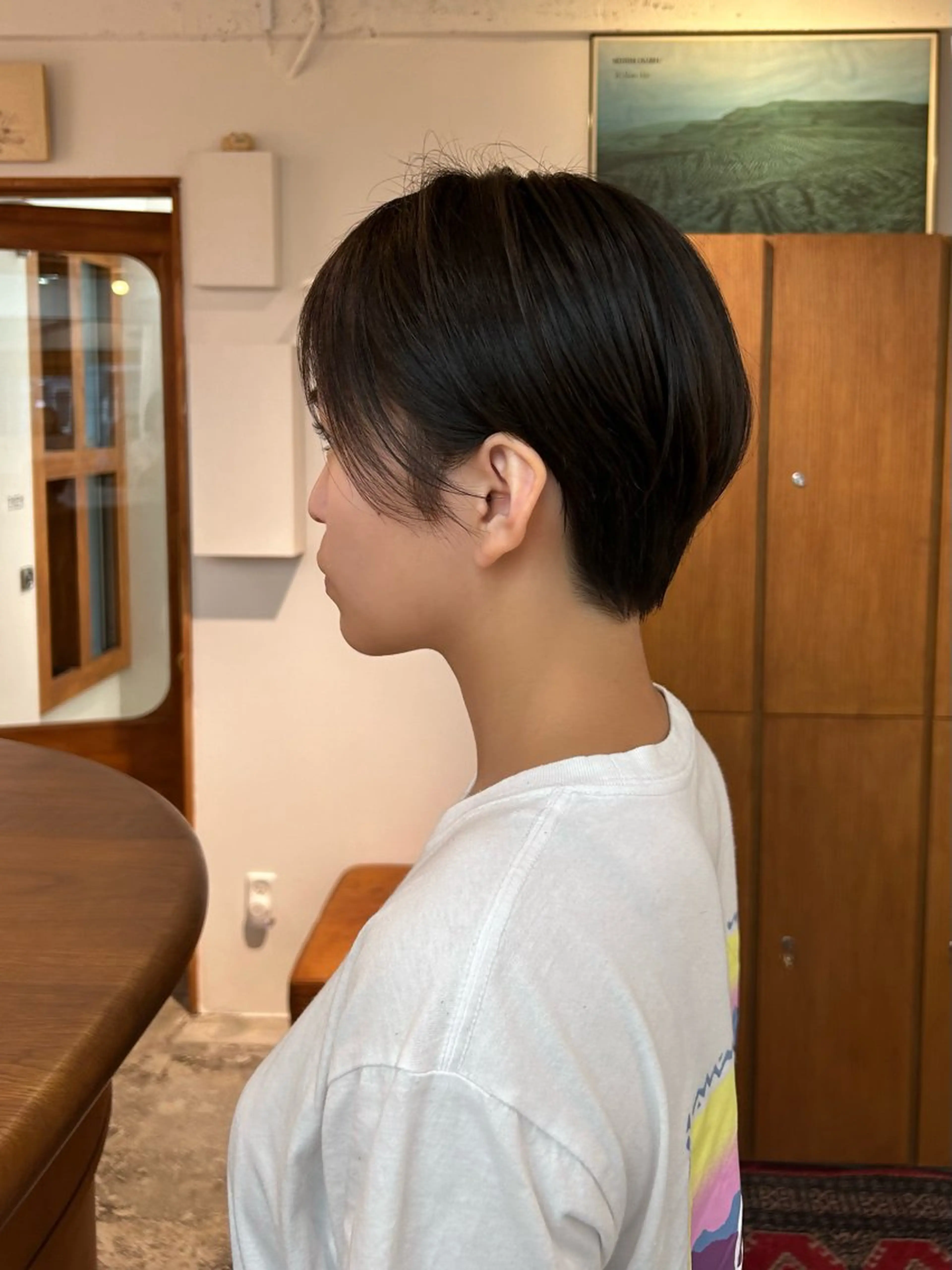 ショート ENIEN MAKE'S 立川所属・綾/ベージュカラー /パーマ🩰のヘアスタイル