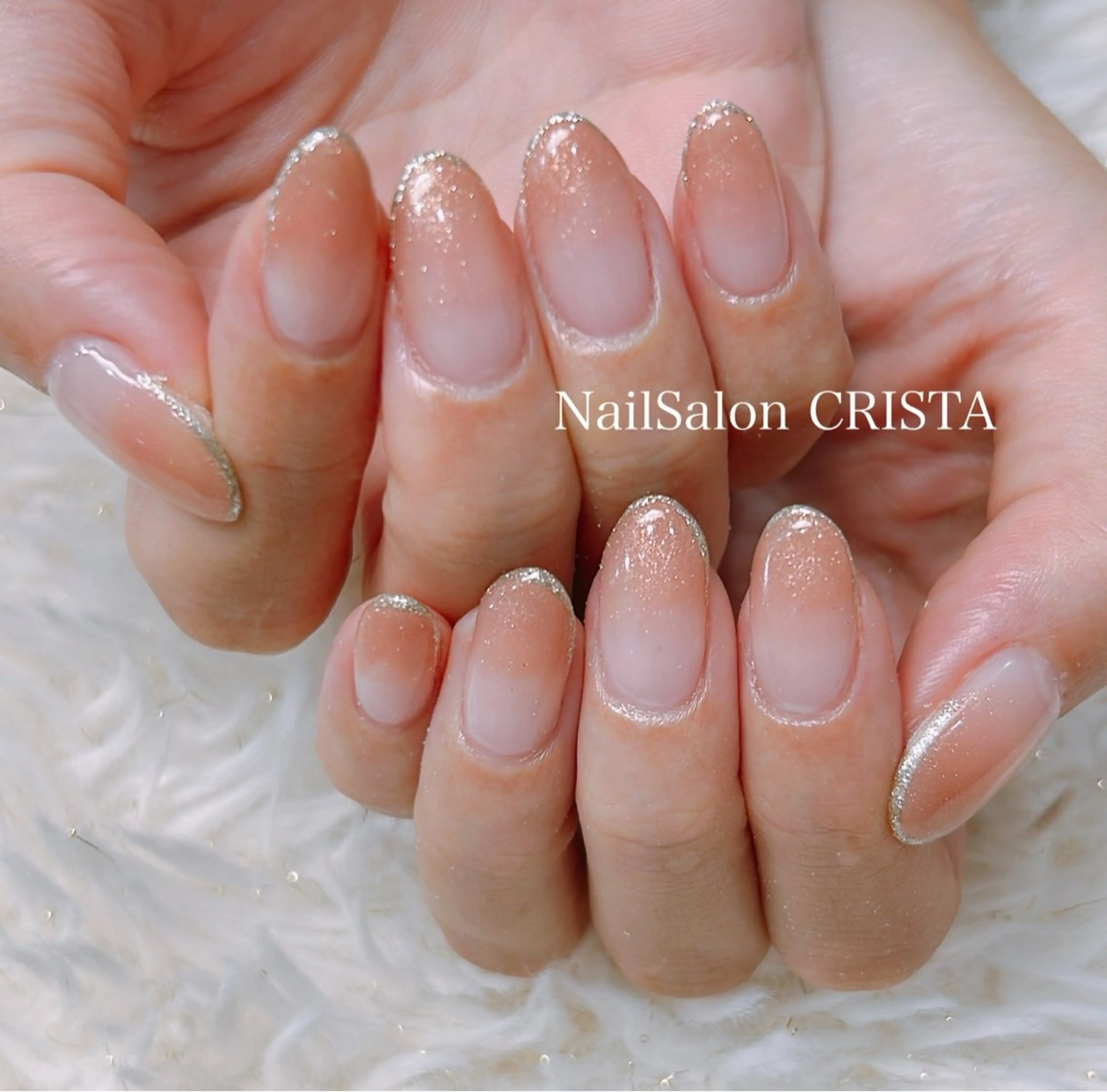 ネイル フットネイル ジェルネイル マグネットネイル オフィスネイル ワンカラーネイル NAILSALON CRISTA所属・🤍CRISTA yui🤍のネイルデザイン