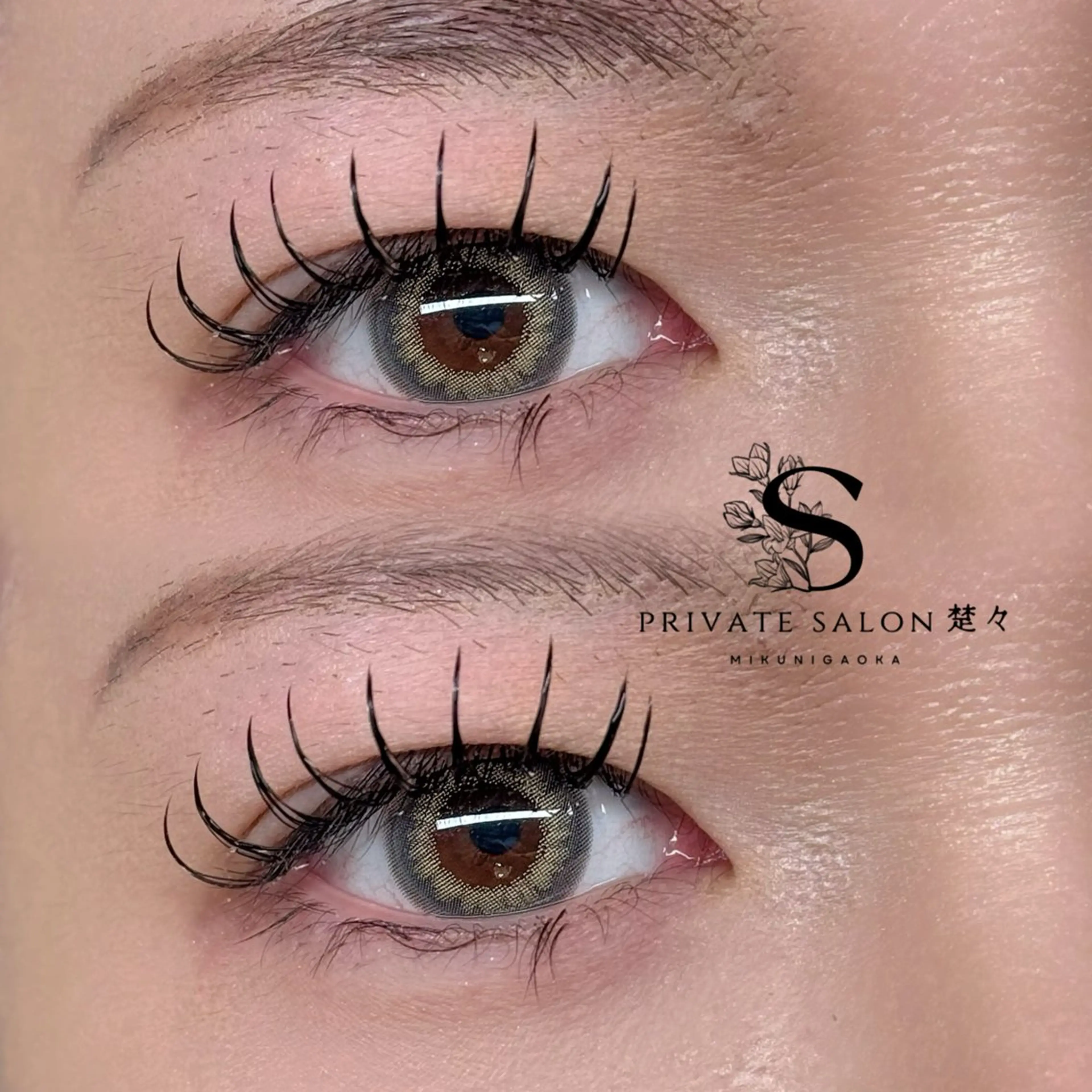 マツエク・マツパ Dカール マツエク private salon楚々所属・プライベートサロン 楚々のマツエク・マツパデザイン