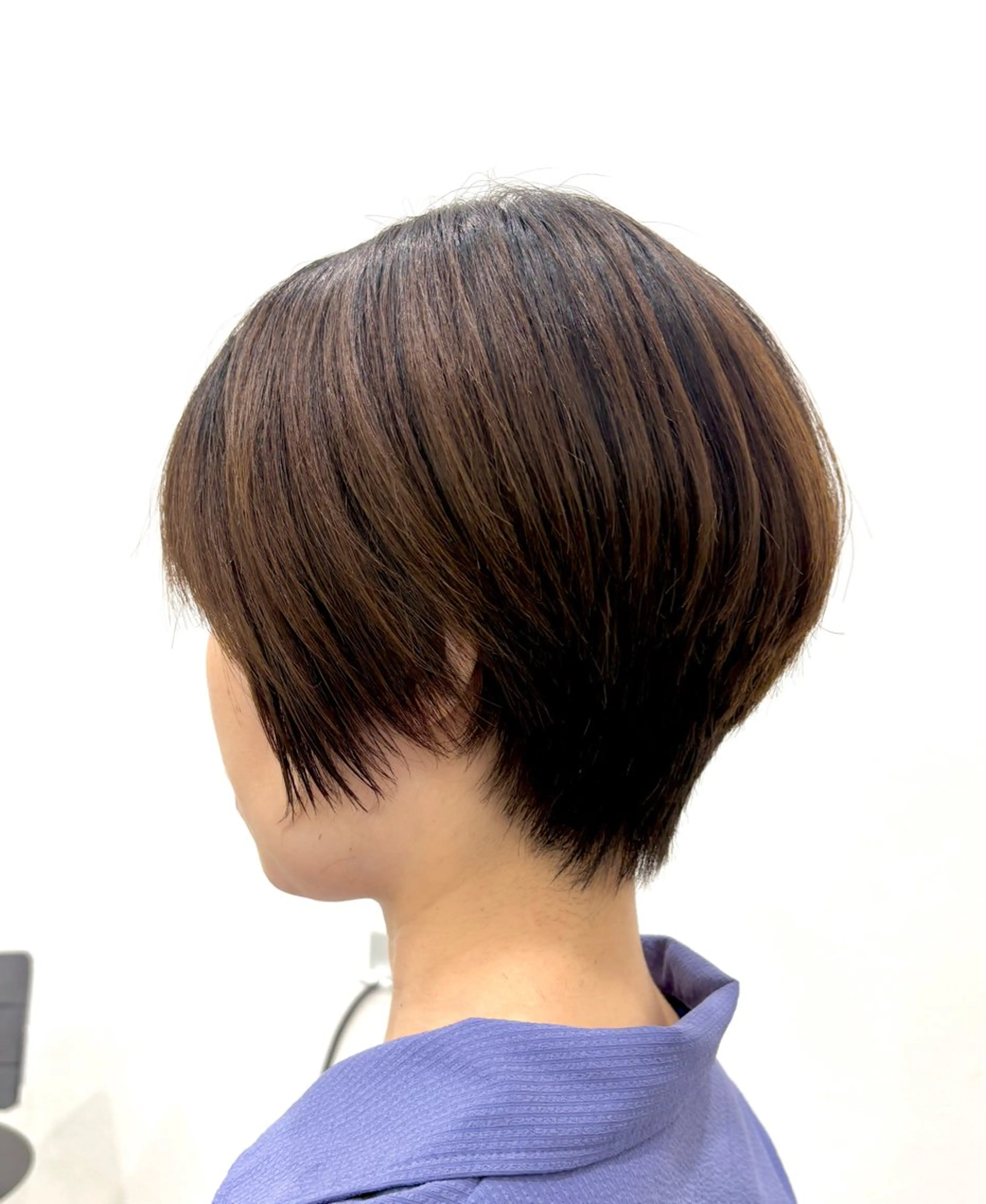 ショート カラー ブリーチ ケアブリーチ ボブ 韓国風ヘア レイヤーカット 💝似合わせカット& カラーＵｒｕｎａ💝のヘアスタイル