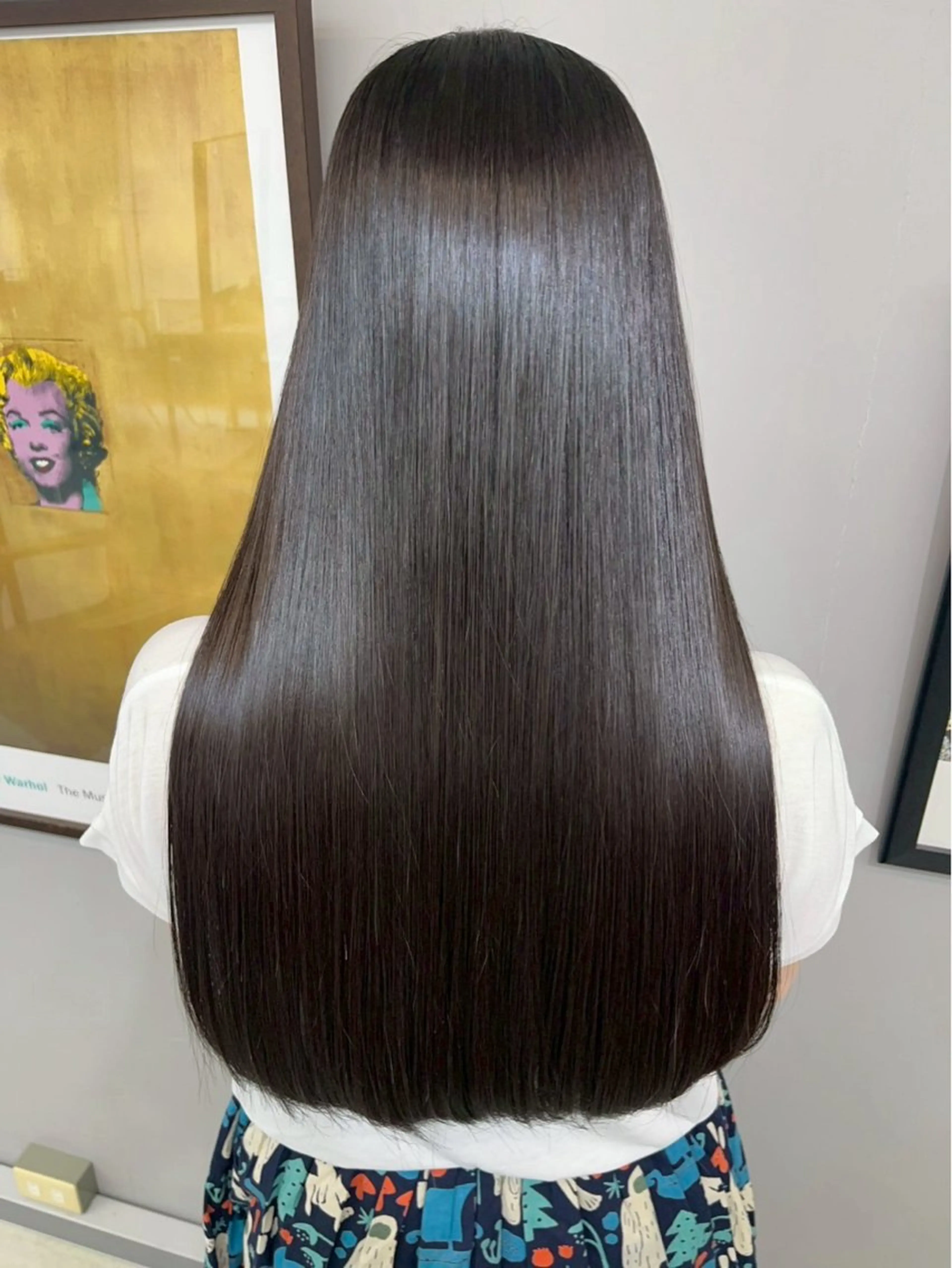 ロング hair&beauty the B所属・尾崎 虹美のヘアスタイル