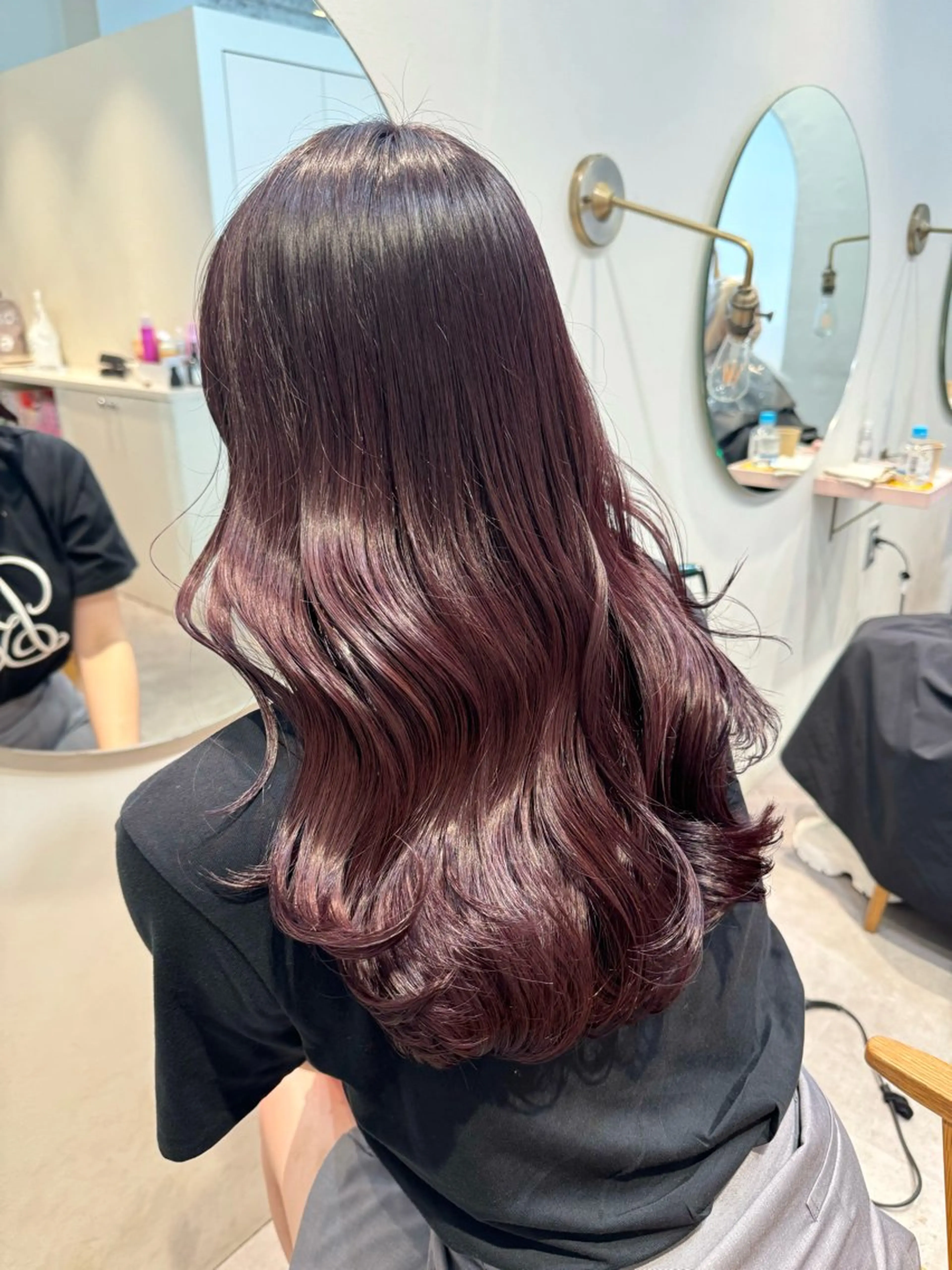 ロング カラー ayaka♡ 柔らかカラーのヘアスタイル