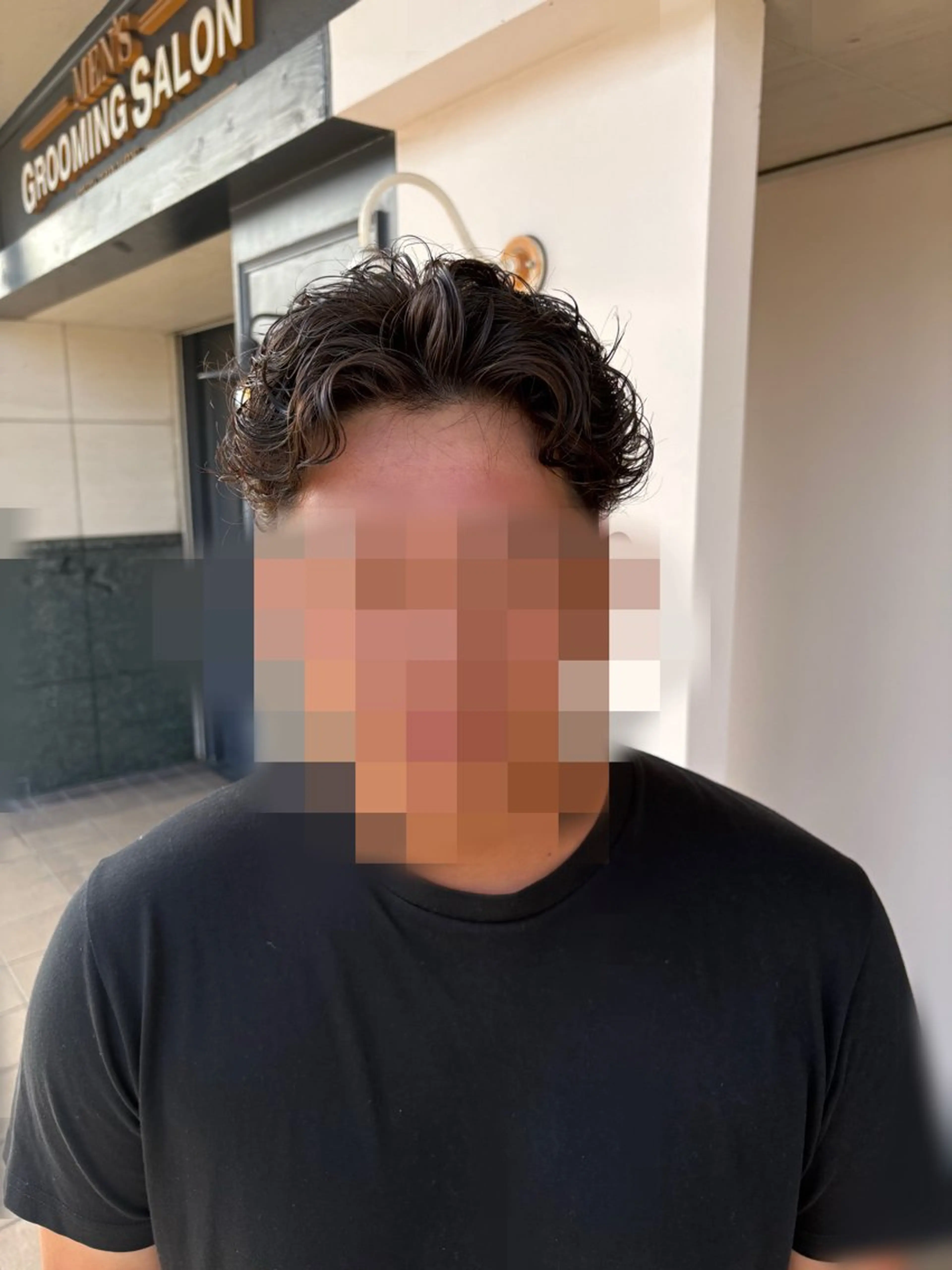 メンズ メンズパーマ パーマ 西澤 綺羅のヘアスタイル