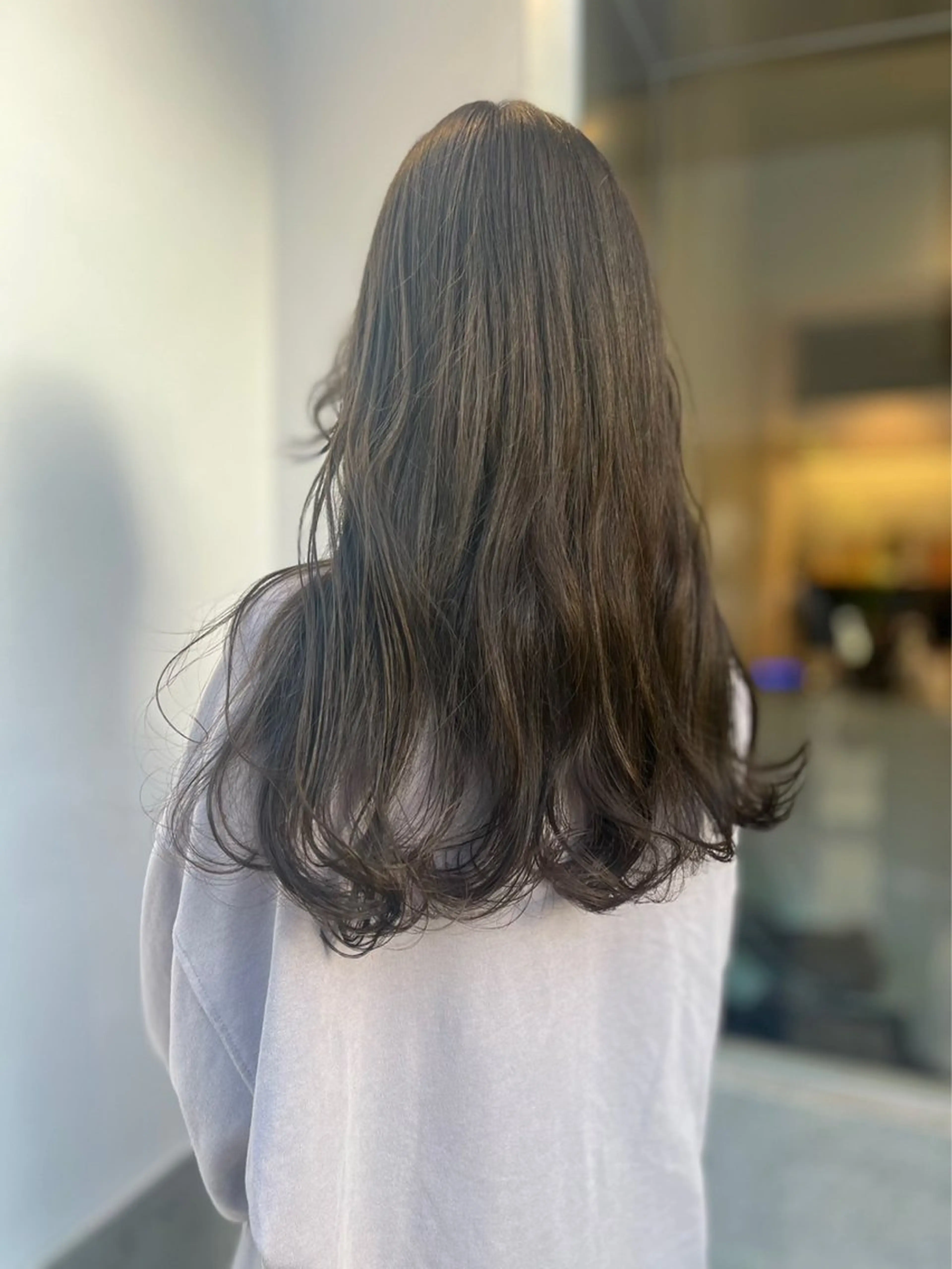 ロング やましたまゆ 上本町/谷九/カラーのヘアスタイル