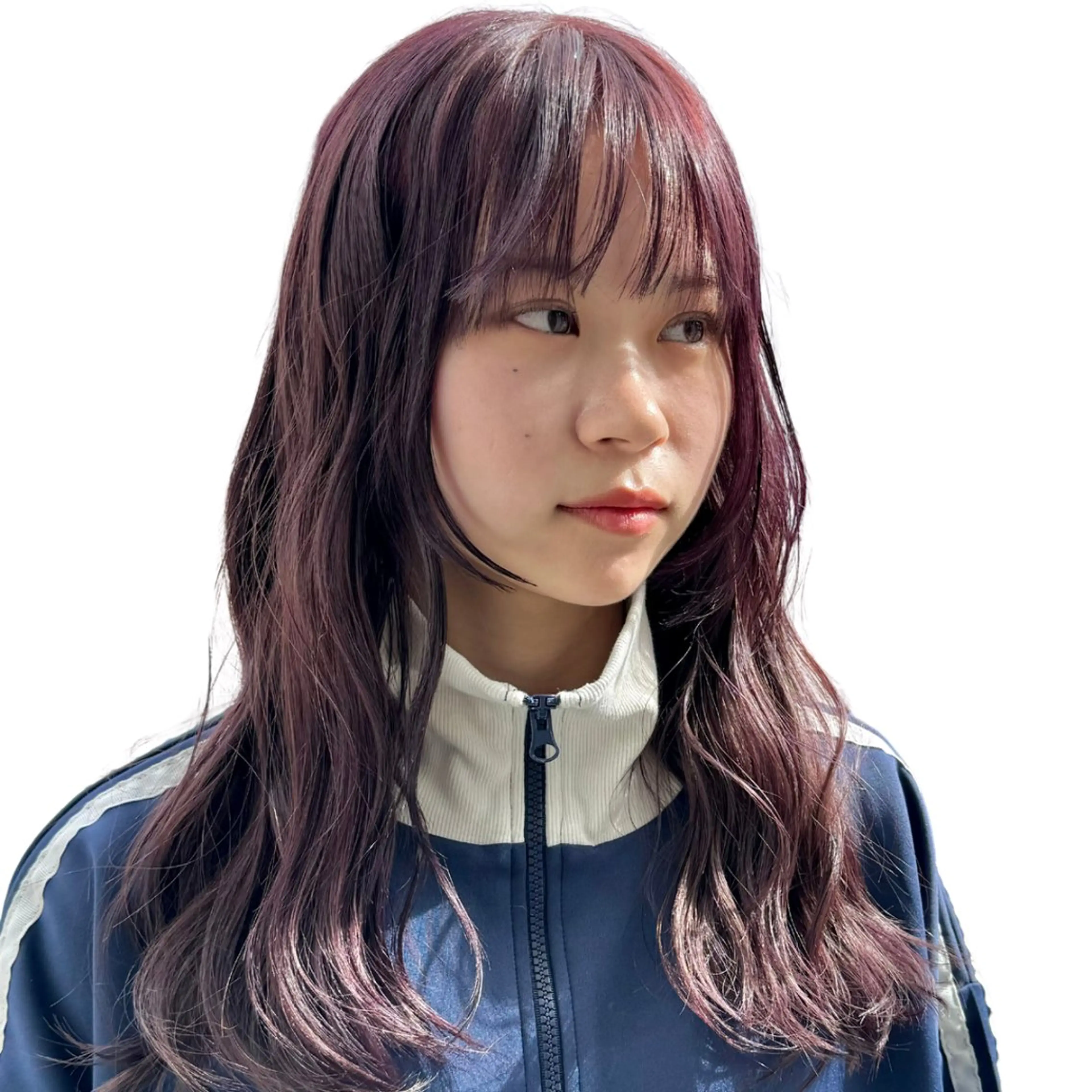 セミロング カラー カット ヘアカラー KOHNO/ブリーチ なし/透明感カラーのヘアスタイル