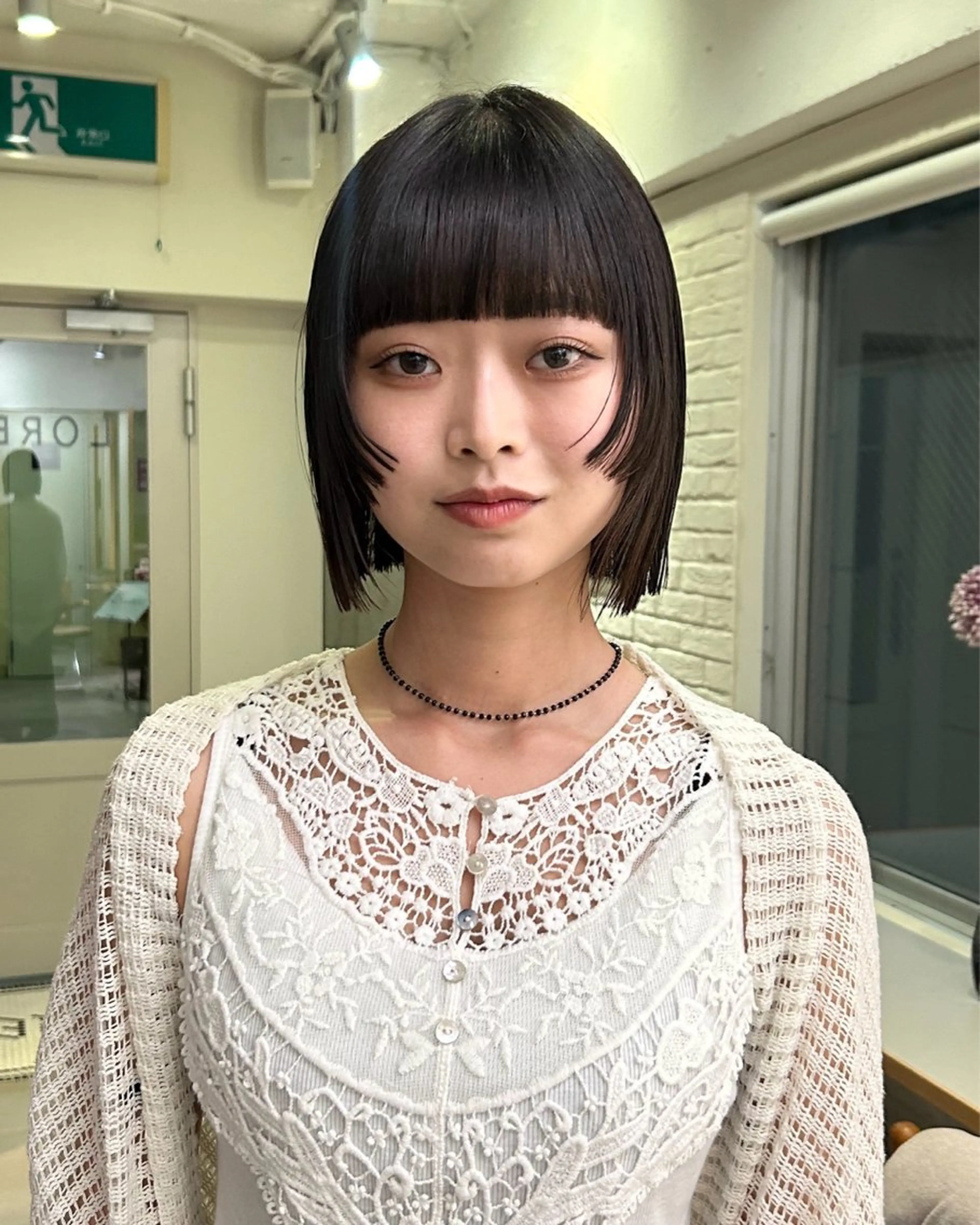 ☺️お仕事帰りに☺️前髪カット+トリートメント✂️🍀シャンプーブロー代込み🧴🫧の写真