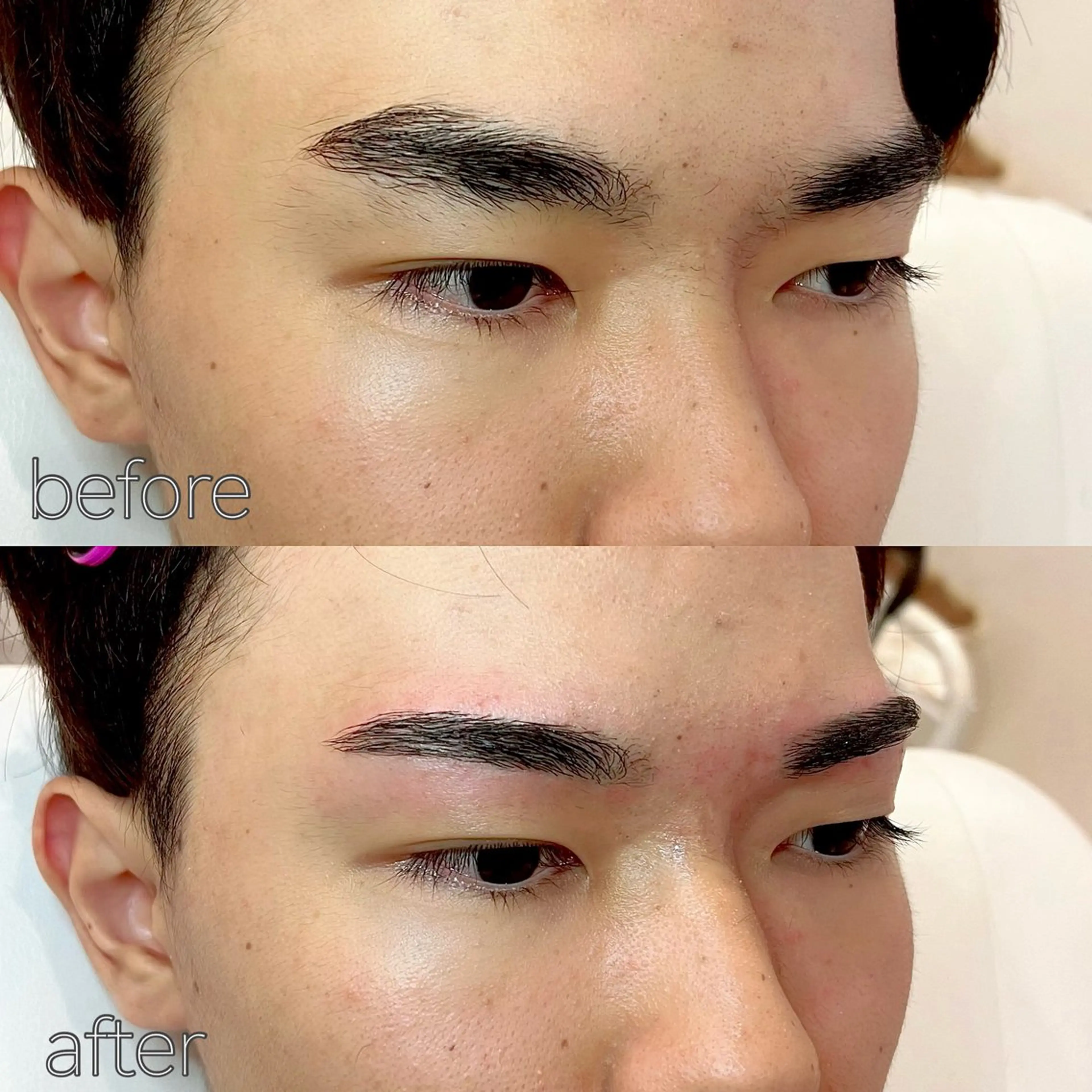 メンズ アイブロウ ワックス脱毛 眉カット その他(アイブロウ) WHITEEYE堺東 店長/藁粥　明の眉毛・アイブロウイメージ