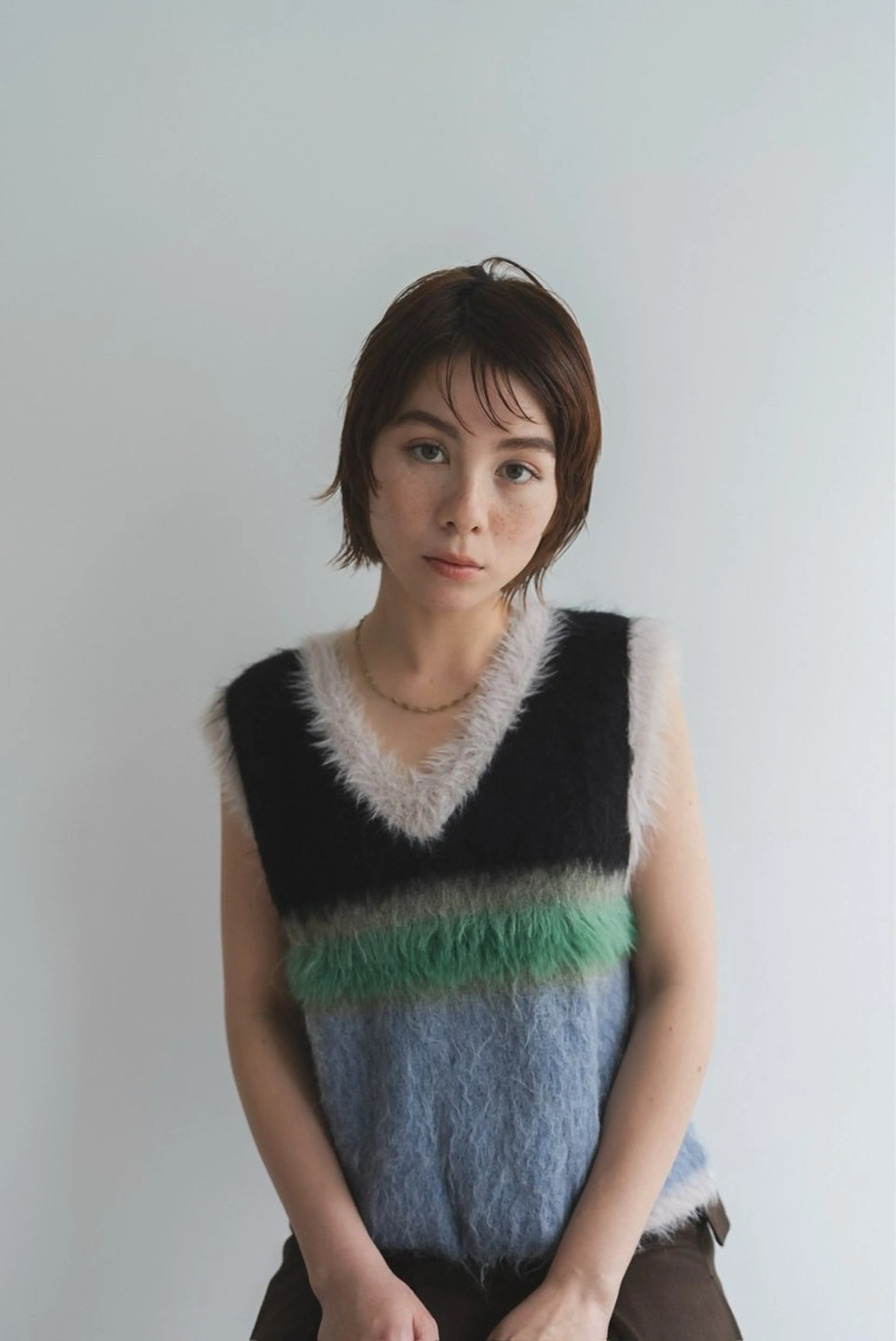 ショート 💛🤍U too e’s 鎌倉🧸のヘアスタイル